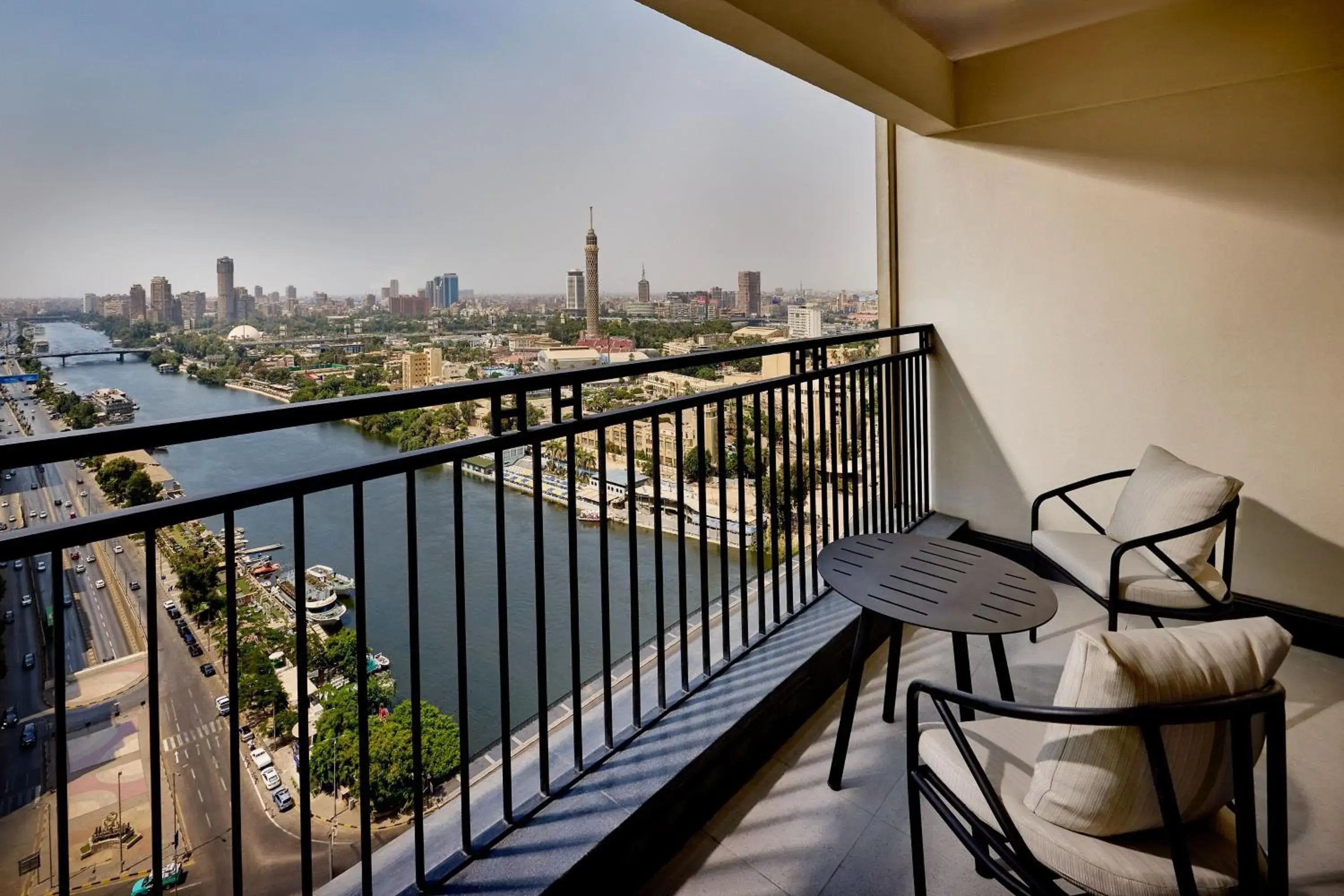 Nile Guest room, 2 Double, River view, Balcony in Sheraton Cairo Hotel & Casino Nile Guest room, 2 Double, River view, Balcony in Sheraton Cairo Hotel & Casino