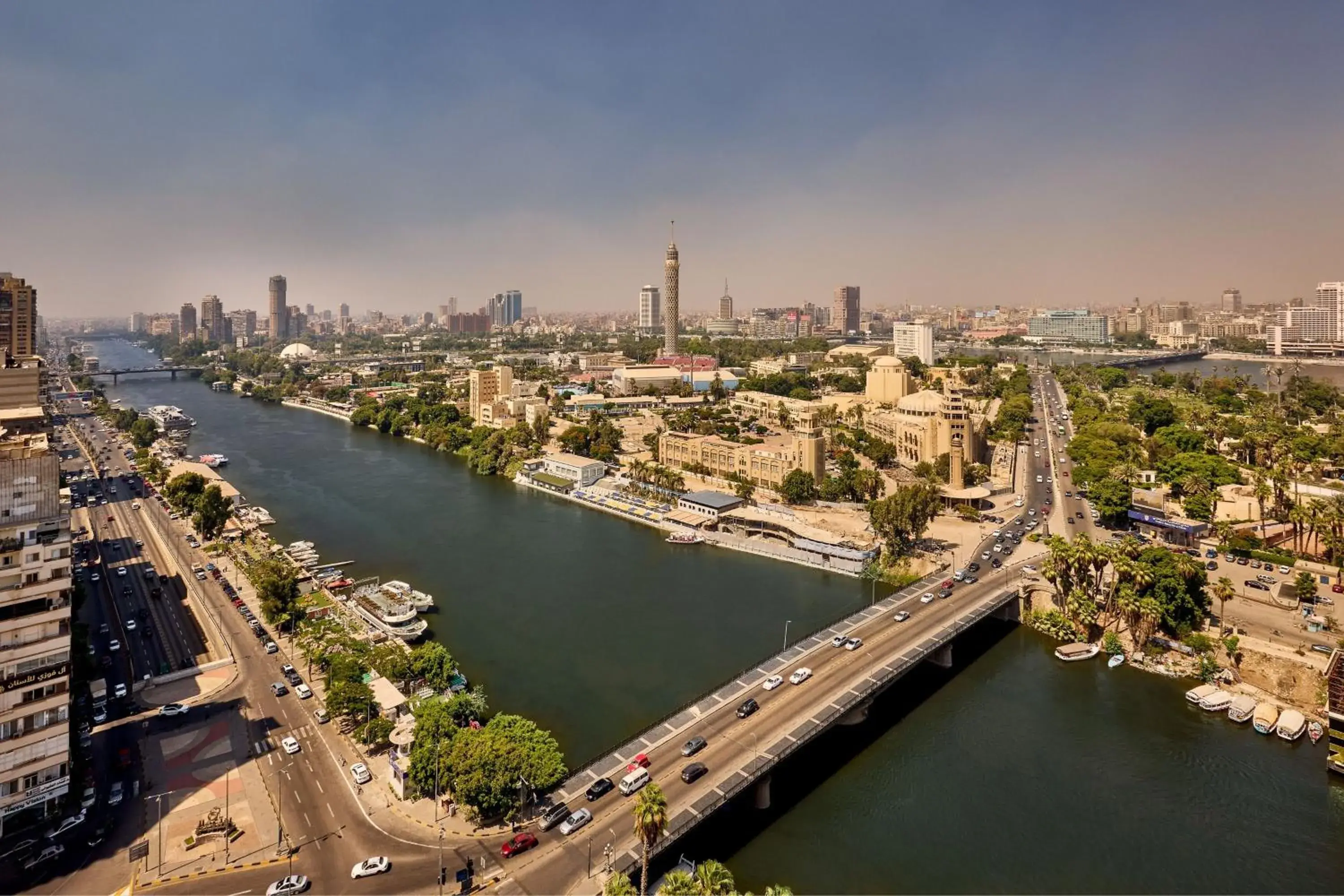 Nile Guest room, 1 King, River view, Balcony in Sheraton Cairo Hotel & Casino Nile Guest room, 1 King, River view, Balcony in Sheraton Cairo Hotel & Casino