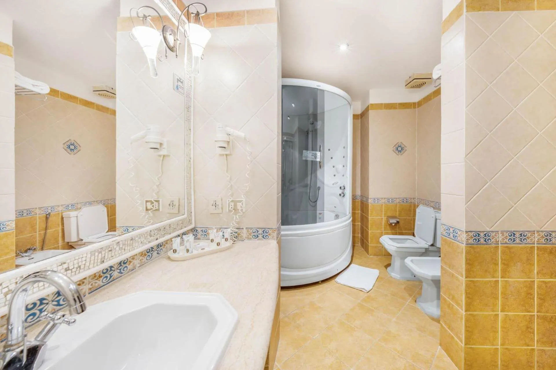 Bathroom in Domina Coral Bay Resort, Diving , Spa & Casino