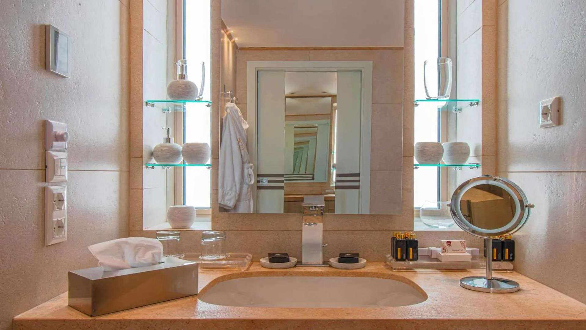 Bathroom in Domina Coral Bay Resort, Diving , Spa & Casino