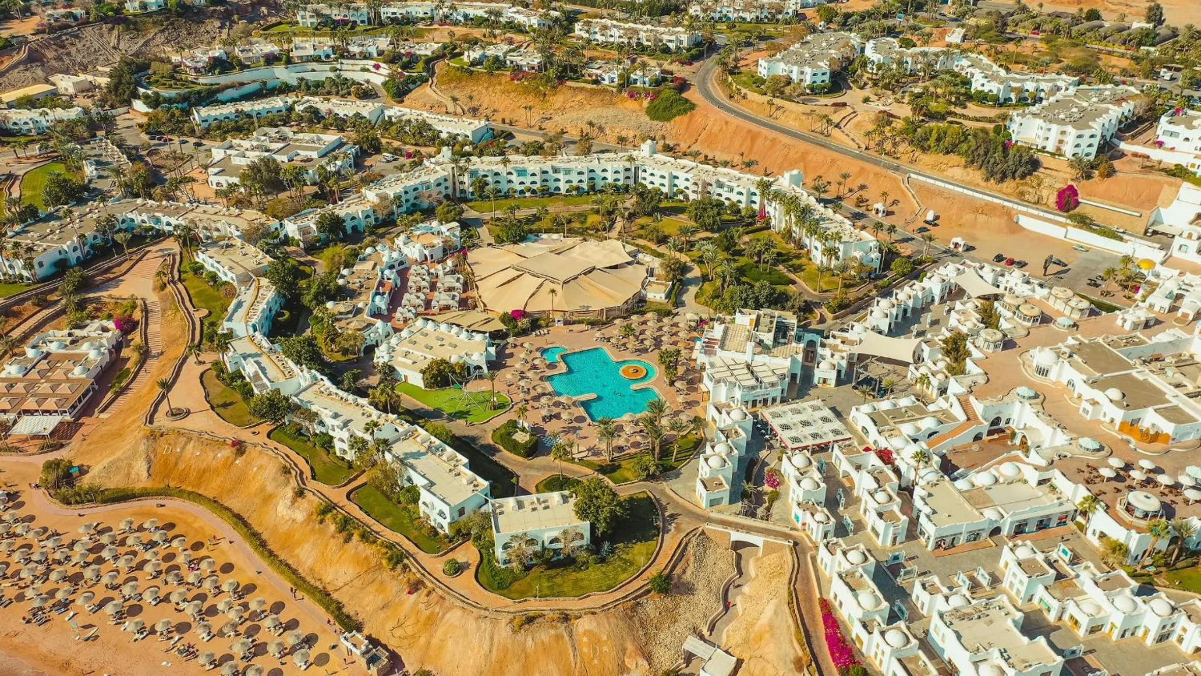 Property building in Domina Coral Bay Resort, Diving , Spa & Casino