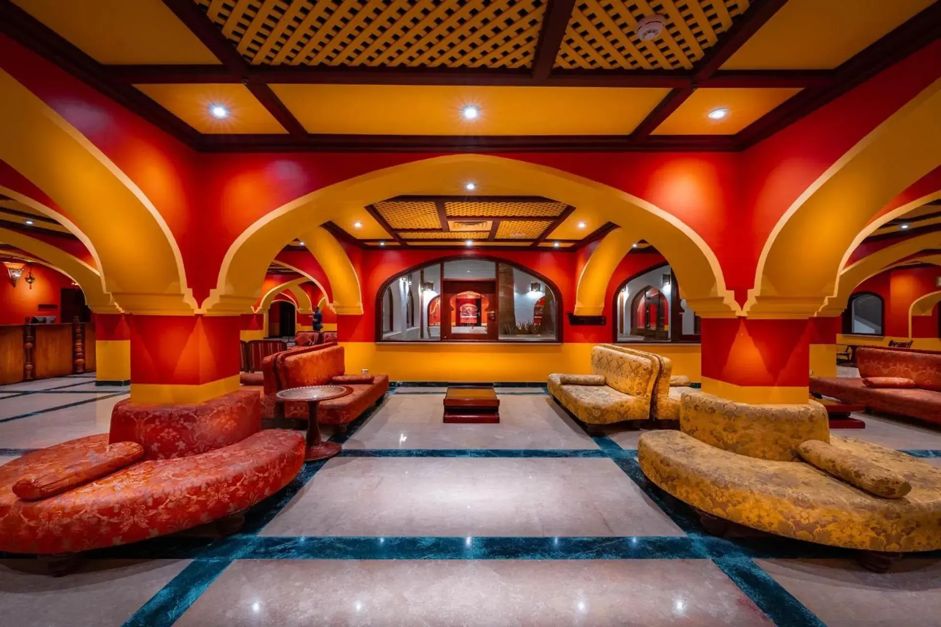 Lobby or reception in Domina Coral Bay Resort, Diving , Spa & Casino Lobby or reception in Domina Coral Bay Resort, Diving , Spa & Casino