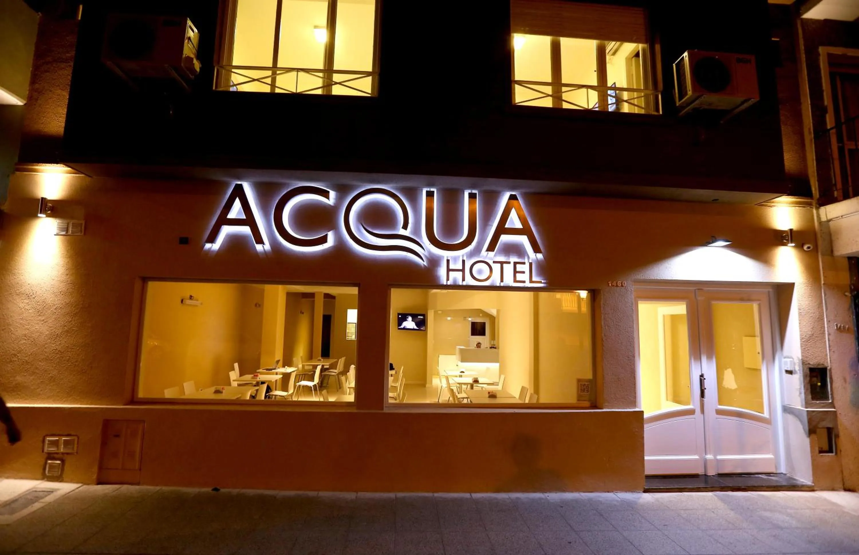 Facade/entrance in Hotel Acqua