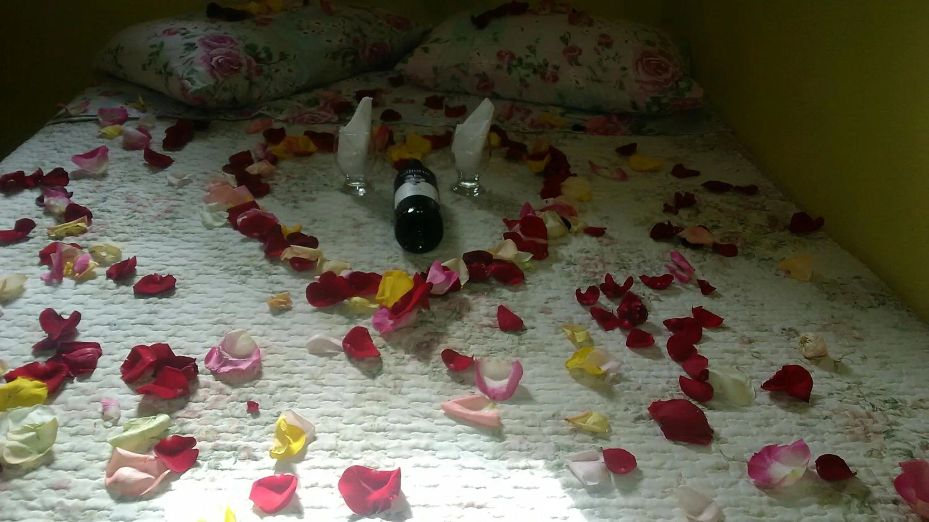 Bed in Sítio e Pousada Recanto Dos Ipês