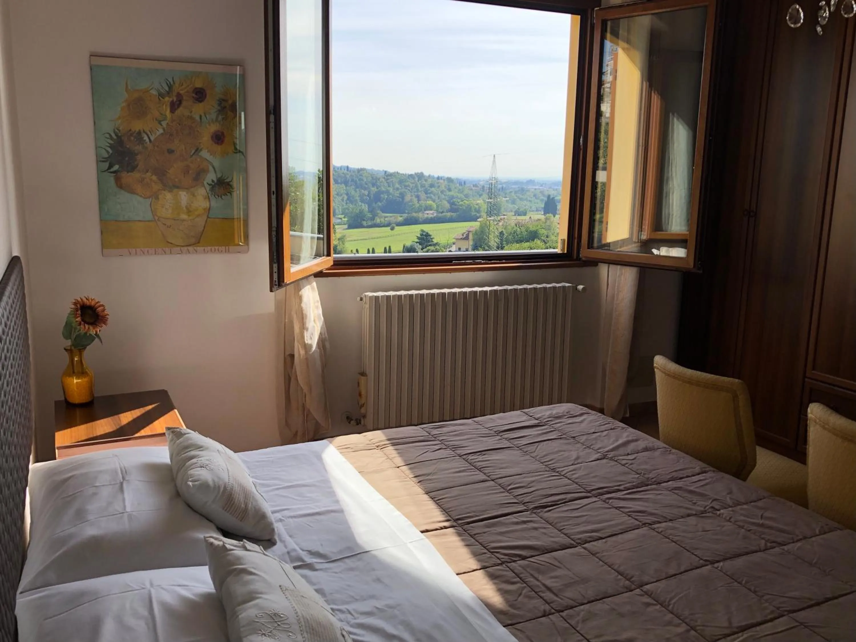 Natural landscape, Bed in B&B MiraValle