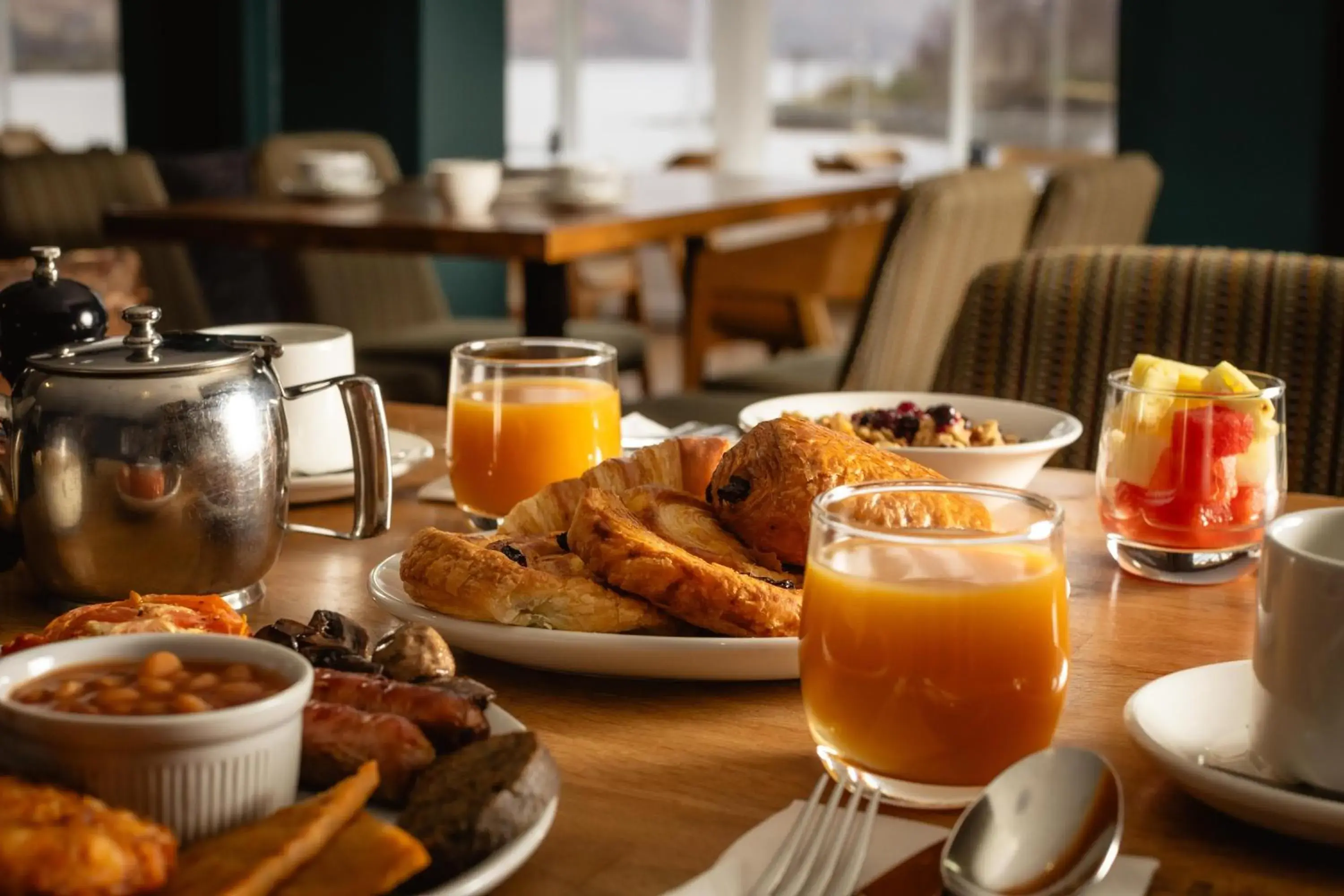 Breakfast in The Isles of Glencoe Hotel Breakfast in The Isles of Glencoe Hotel