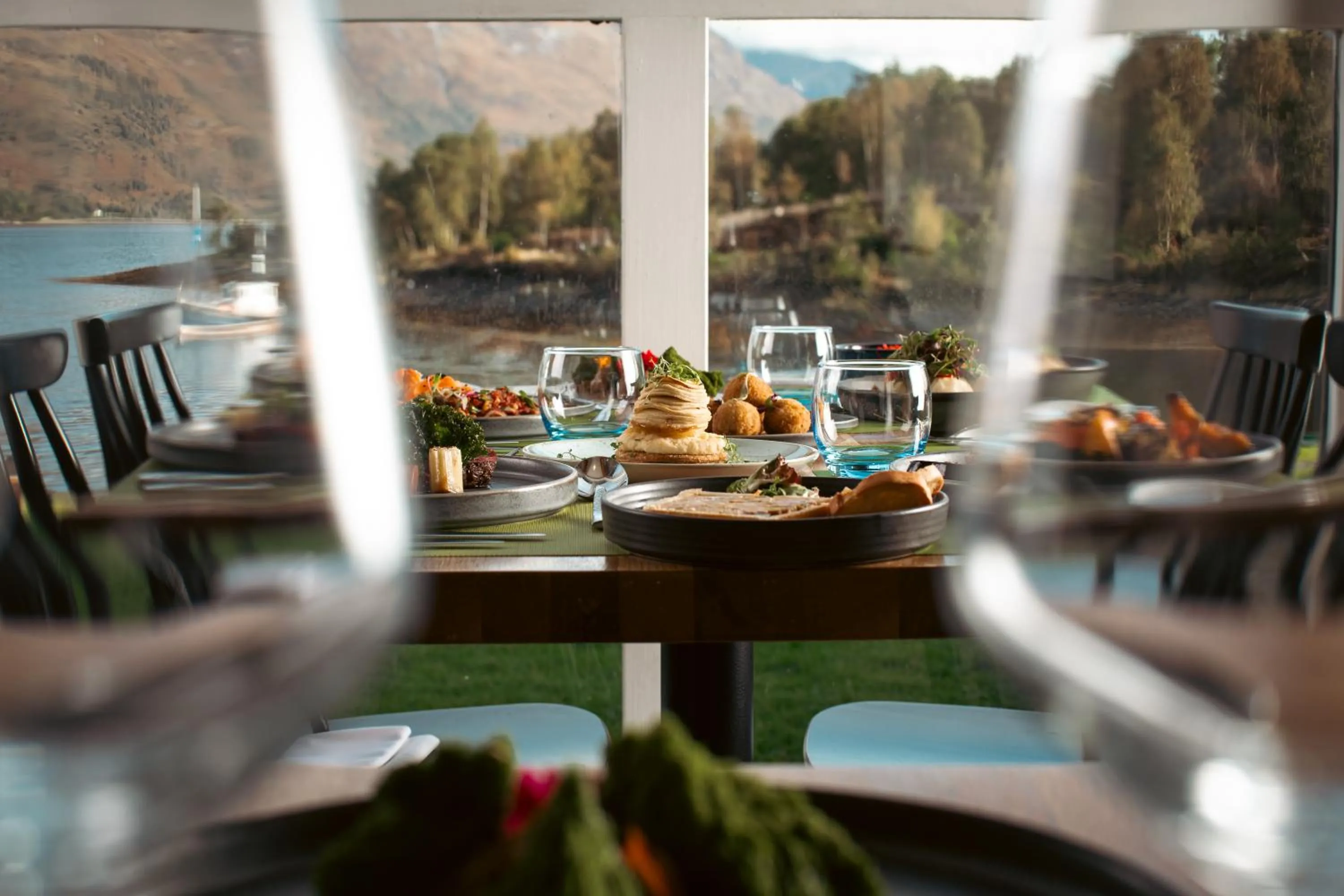 Dining area in The Isles of Glencoe Hotel