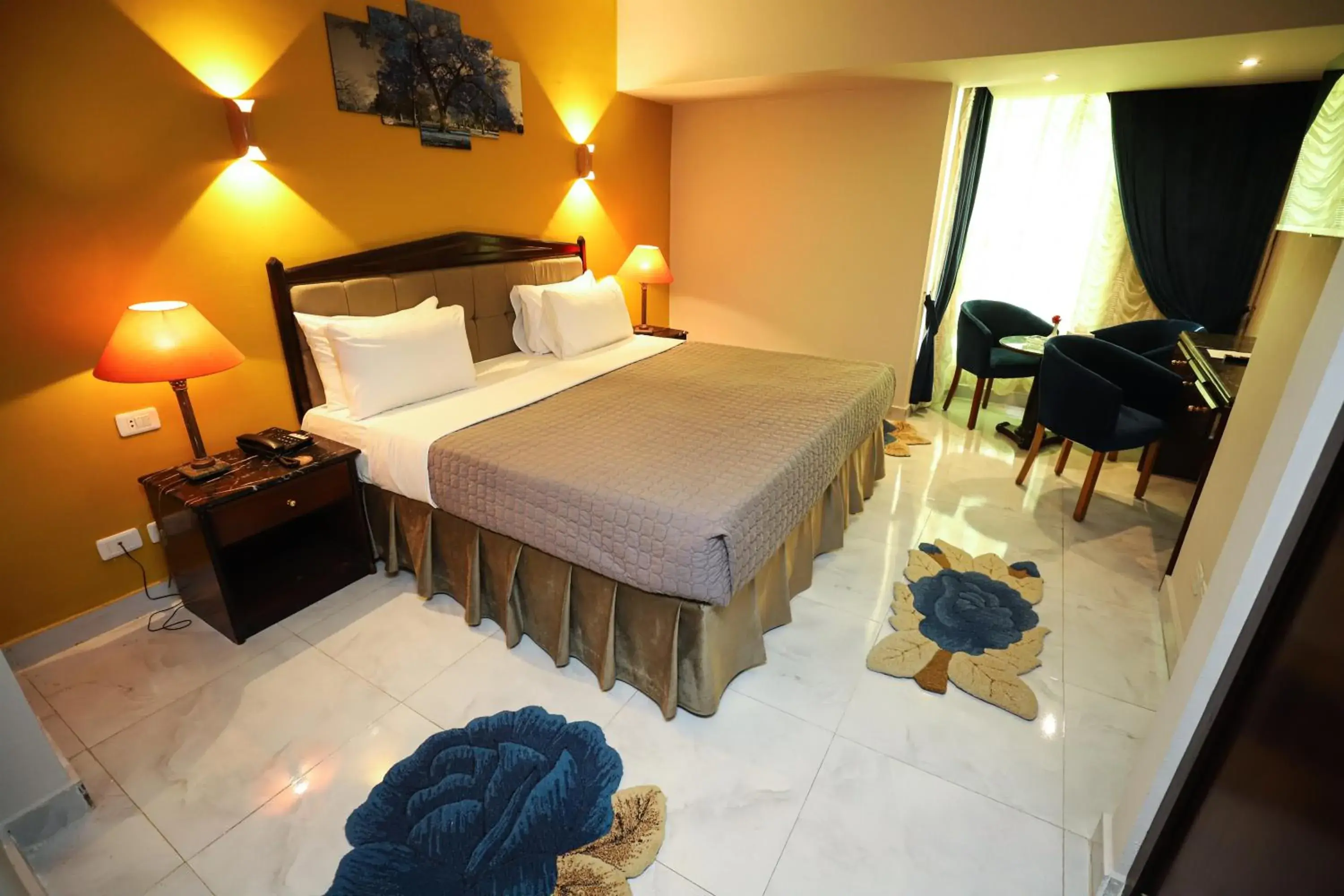 Bed in Gawharet Al Ahram Hotel Bed in Gawharet Al Ahram Hotel