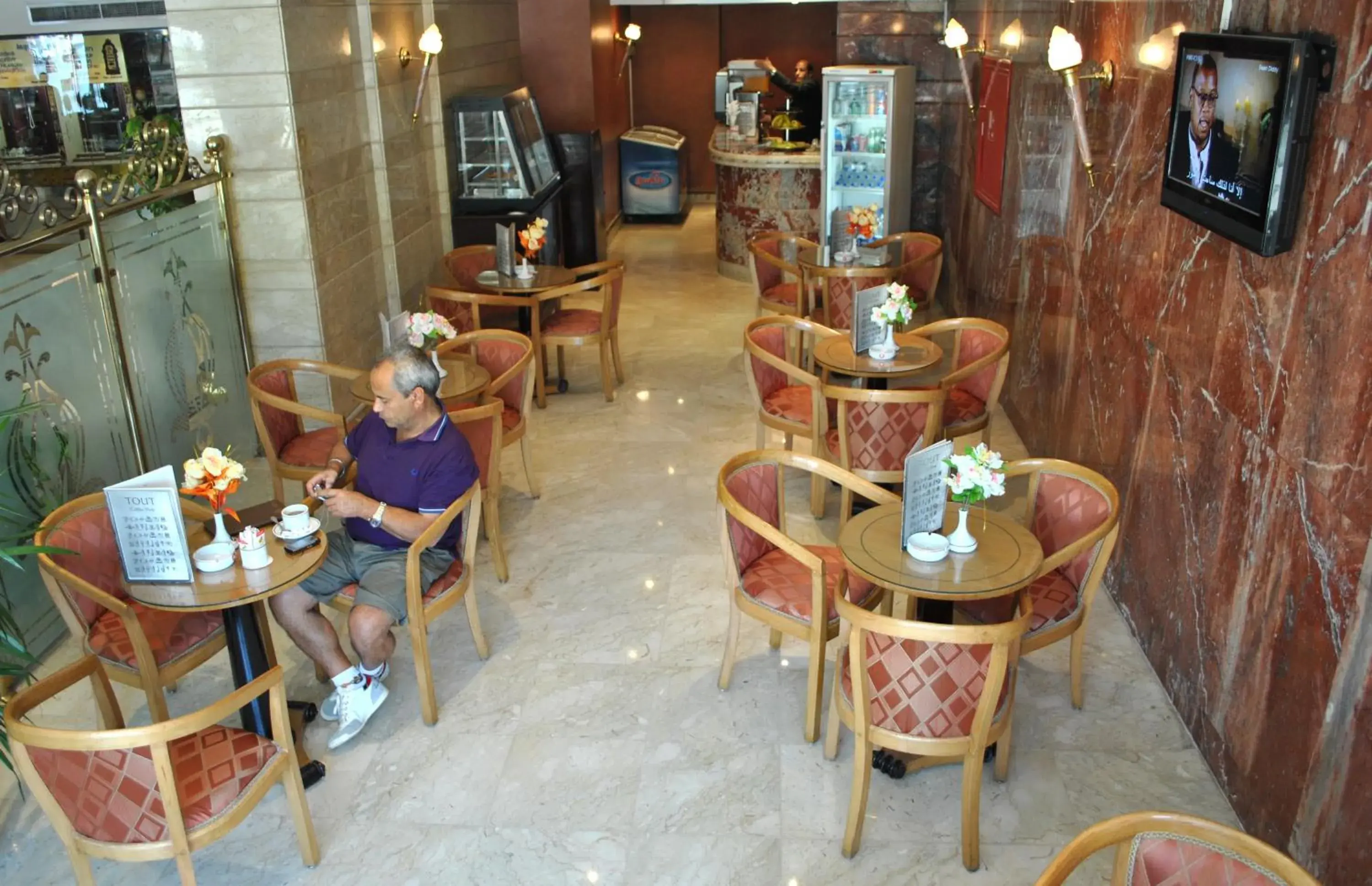 Lounge or bar in Gawharet Al Ahram Hotel