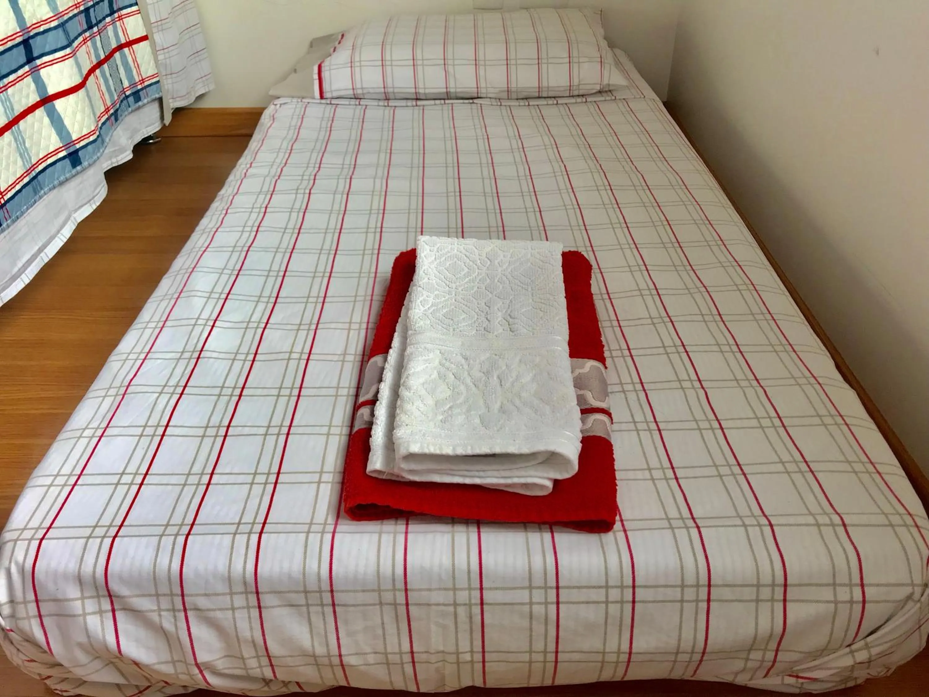 Bed in Apartamento no Centro de Gramado