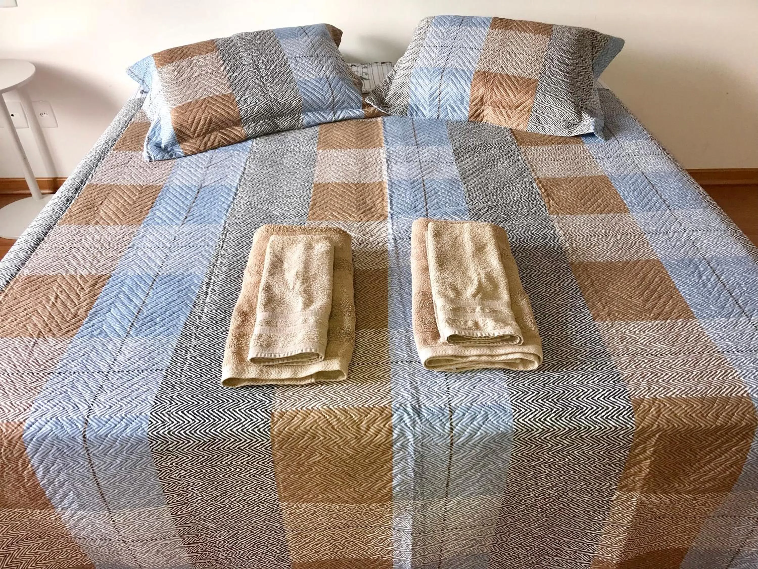 Bed in Apartamento no Centro de Gramado