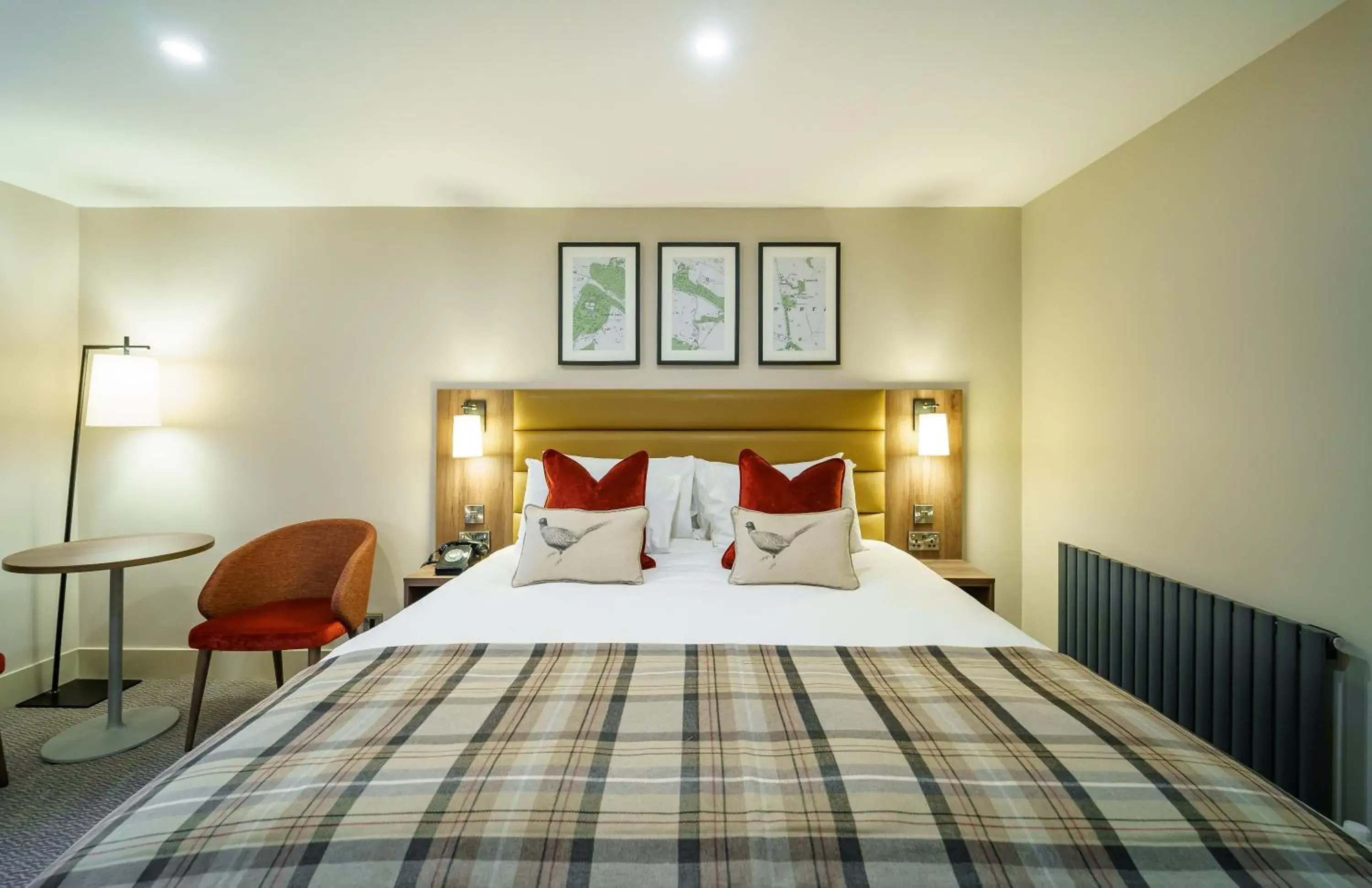 Bedroom, Bed in De Vere Tortworth Court Bedroom, Bed in De Vere Tortworth Court