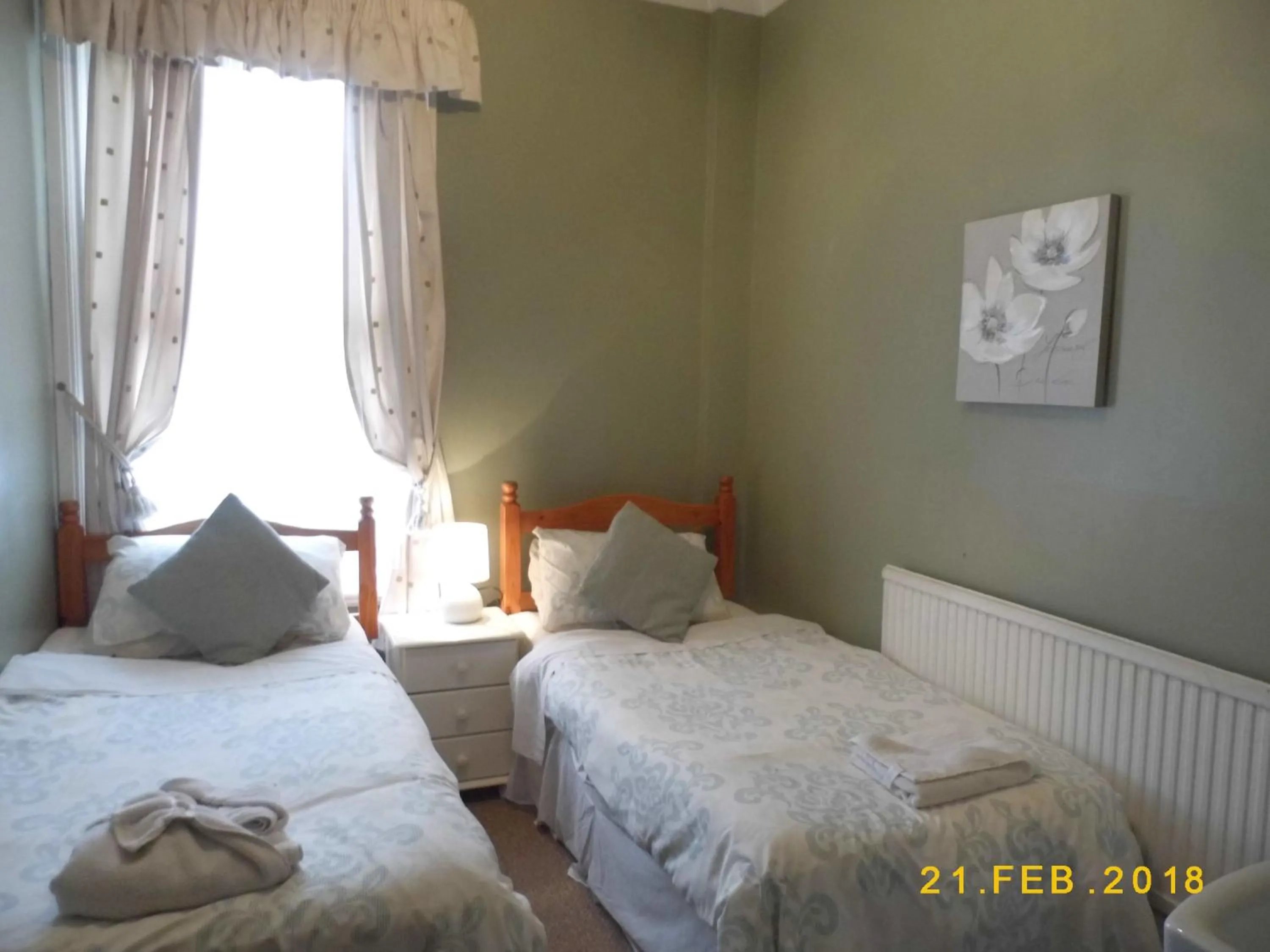 Bed in The Beckett Guest House