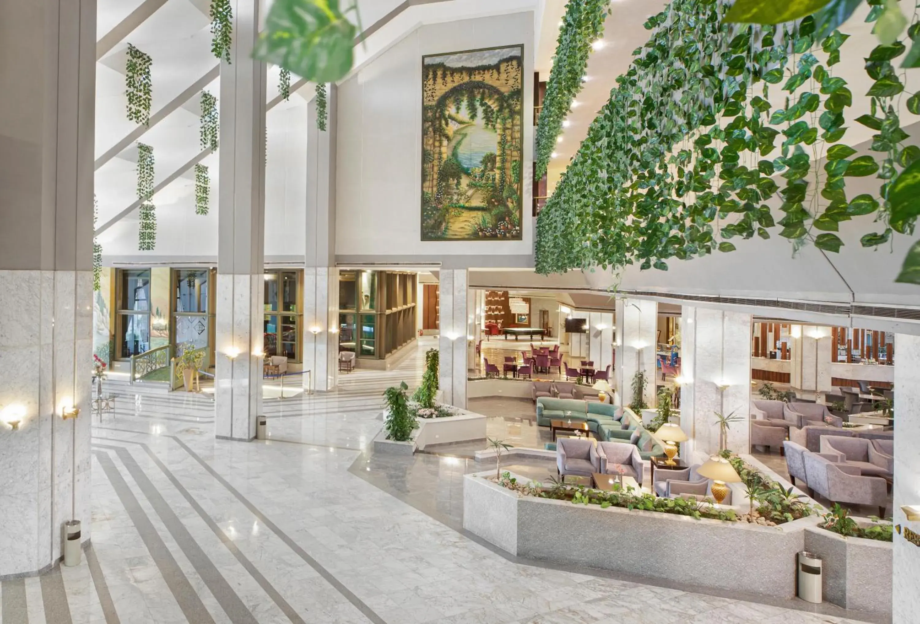 Lobby or reception in Pyramisa Island Hotel Aswan Lobby or reception in Pyramisa Island Hotel Aswan