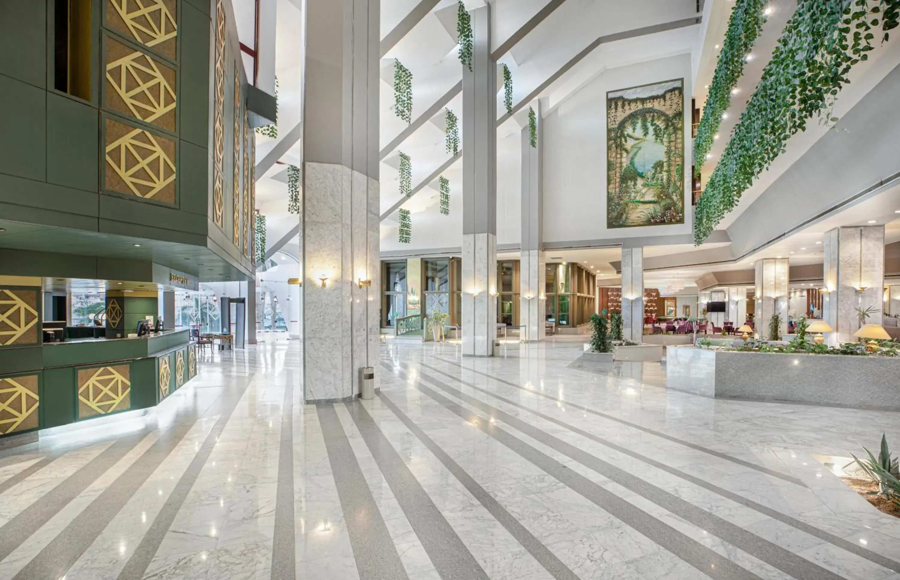 Lobby or reception in Pyramisa Island Hotel Aswan Lobby or reception in Pyramisa Island Hotel Aswan