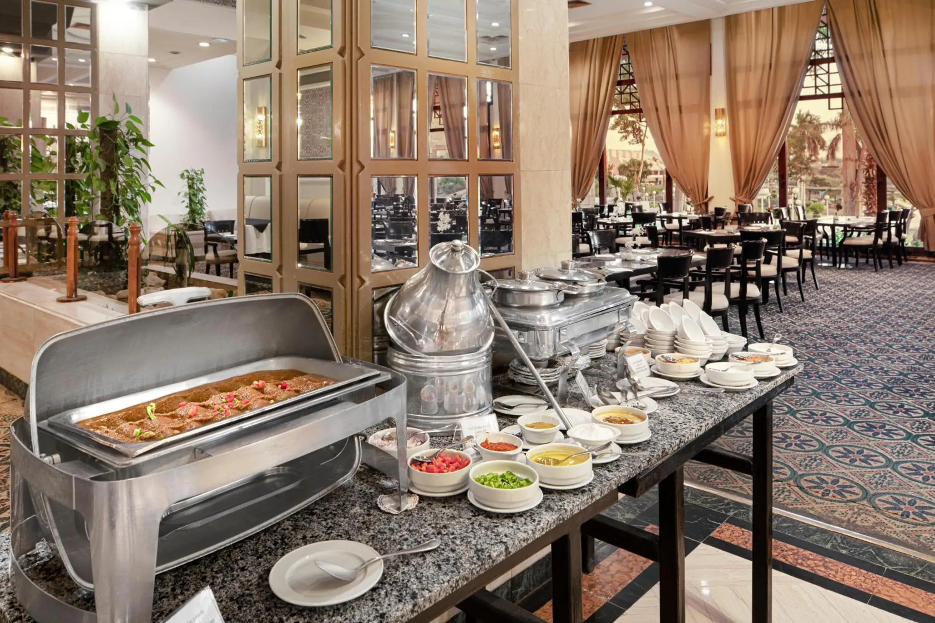 Restaurant/places to eat in Pyramisa Island Hotel Aswan Restaurant/places to eat in Pyramisa Island Hotel Aswan