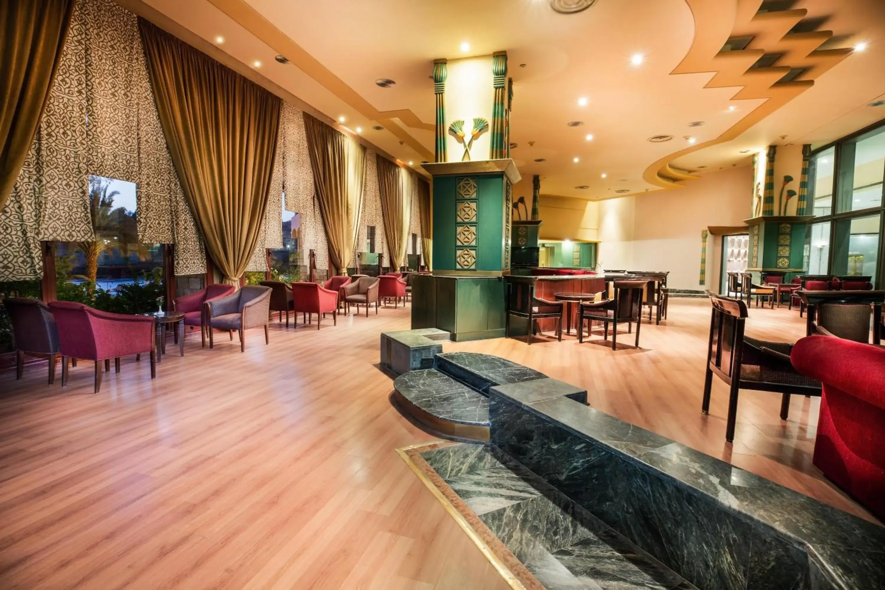 Lobby or reception in Pyramisa Island Hotel Aswan Lobby or reception in Pyramisa Island Hotel Aswan