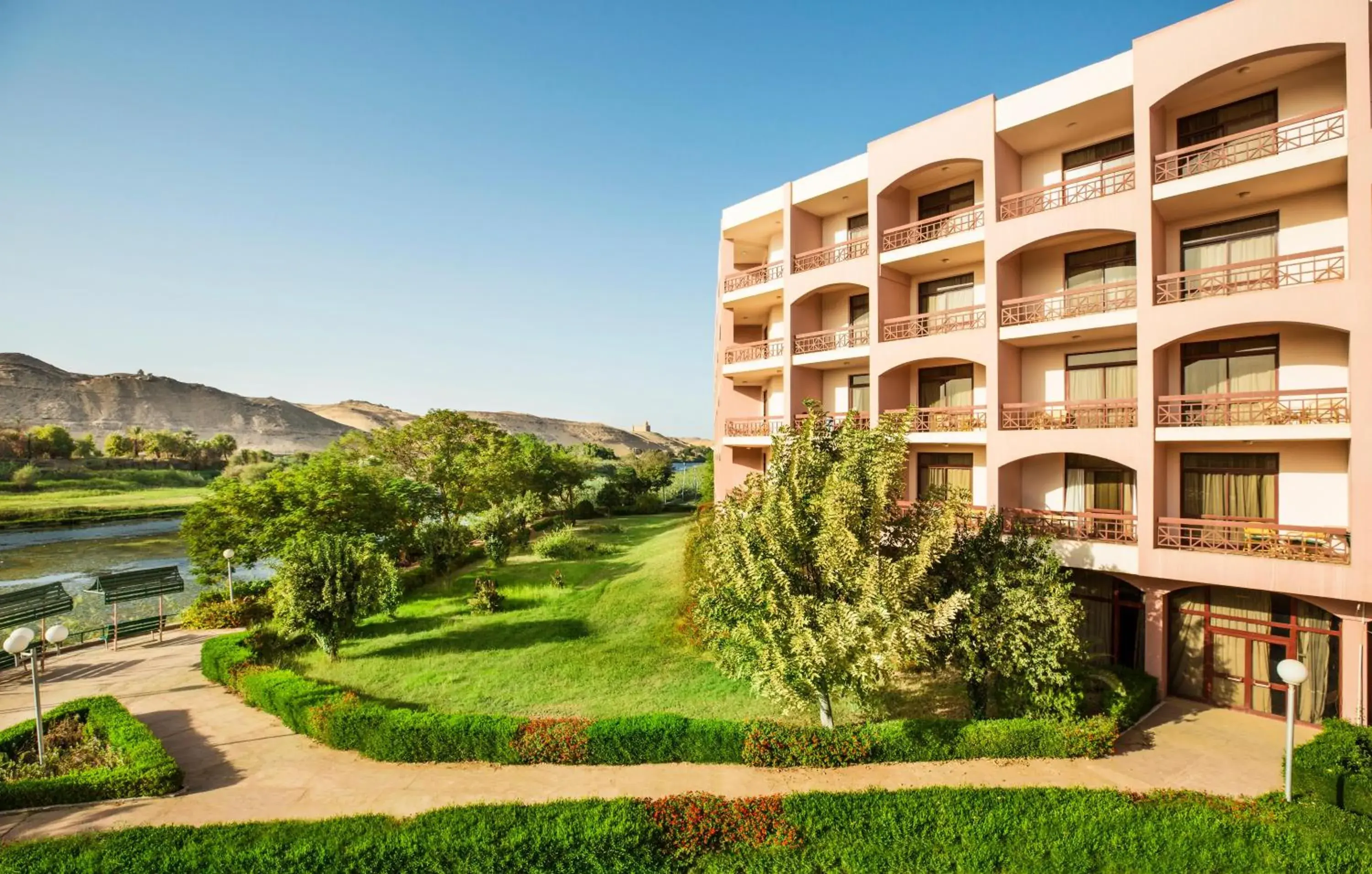 Property building in Pyramisa Island Hotel Aswan Property building in Pyramisa Island Hotel Aswan