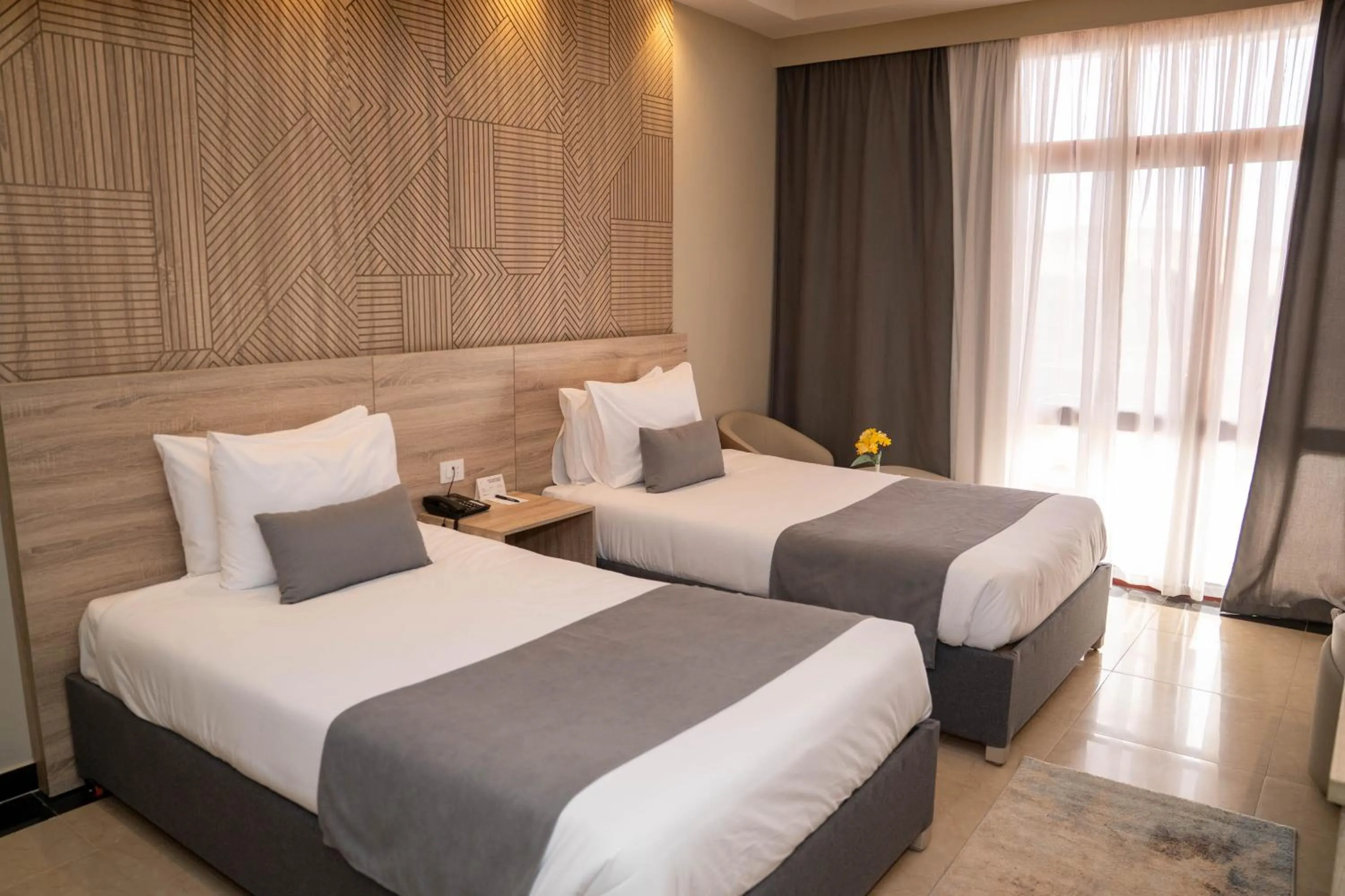 Bedroom, Bed in Pyramisa Island Hotel Aswan