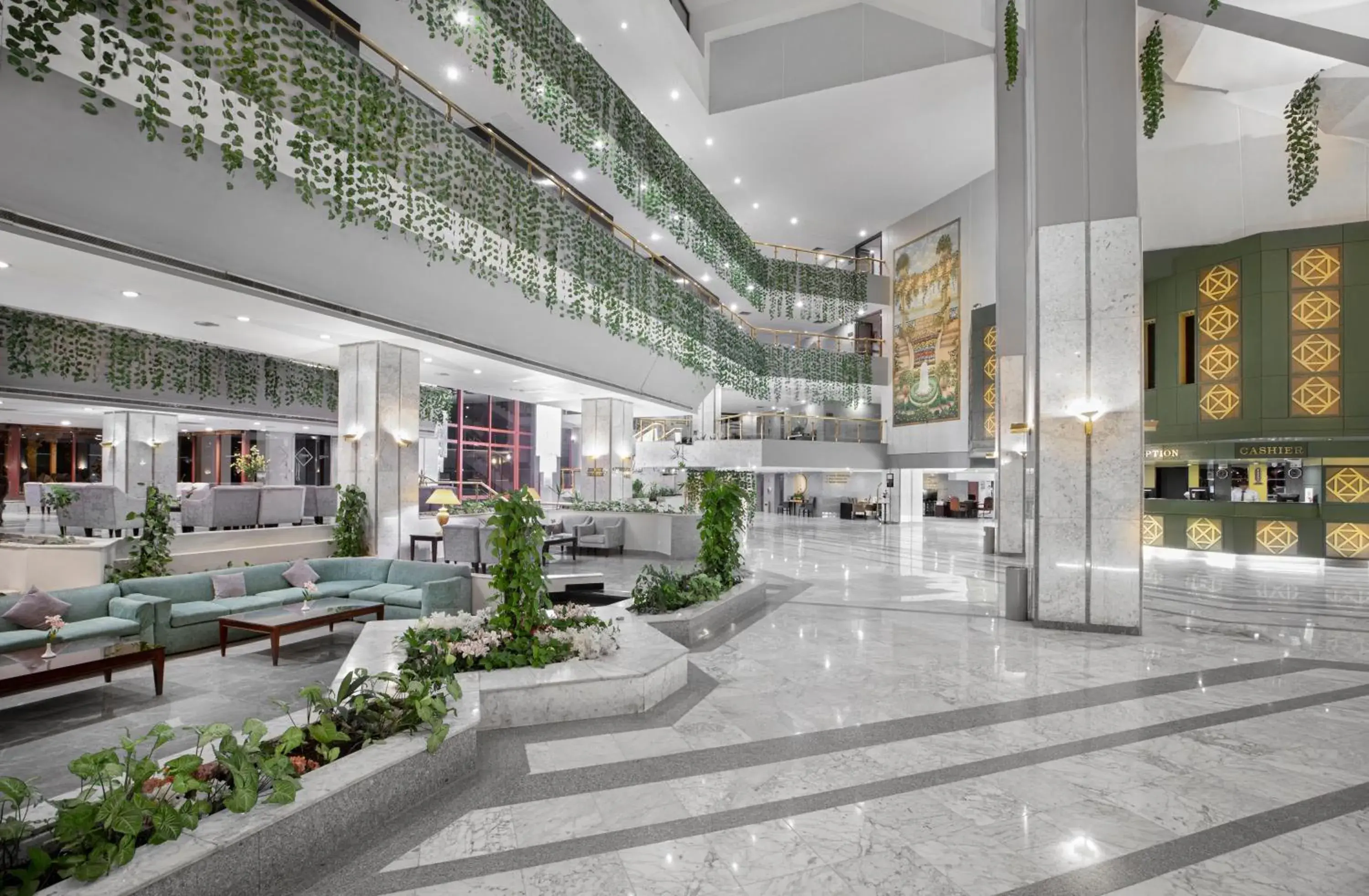 Lobby or reception in Pyramisa Island Hotel Aswan Lobby or reception in Pyramisa Island Hotel Aswan