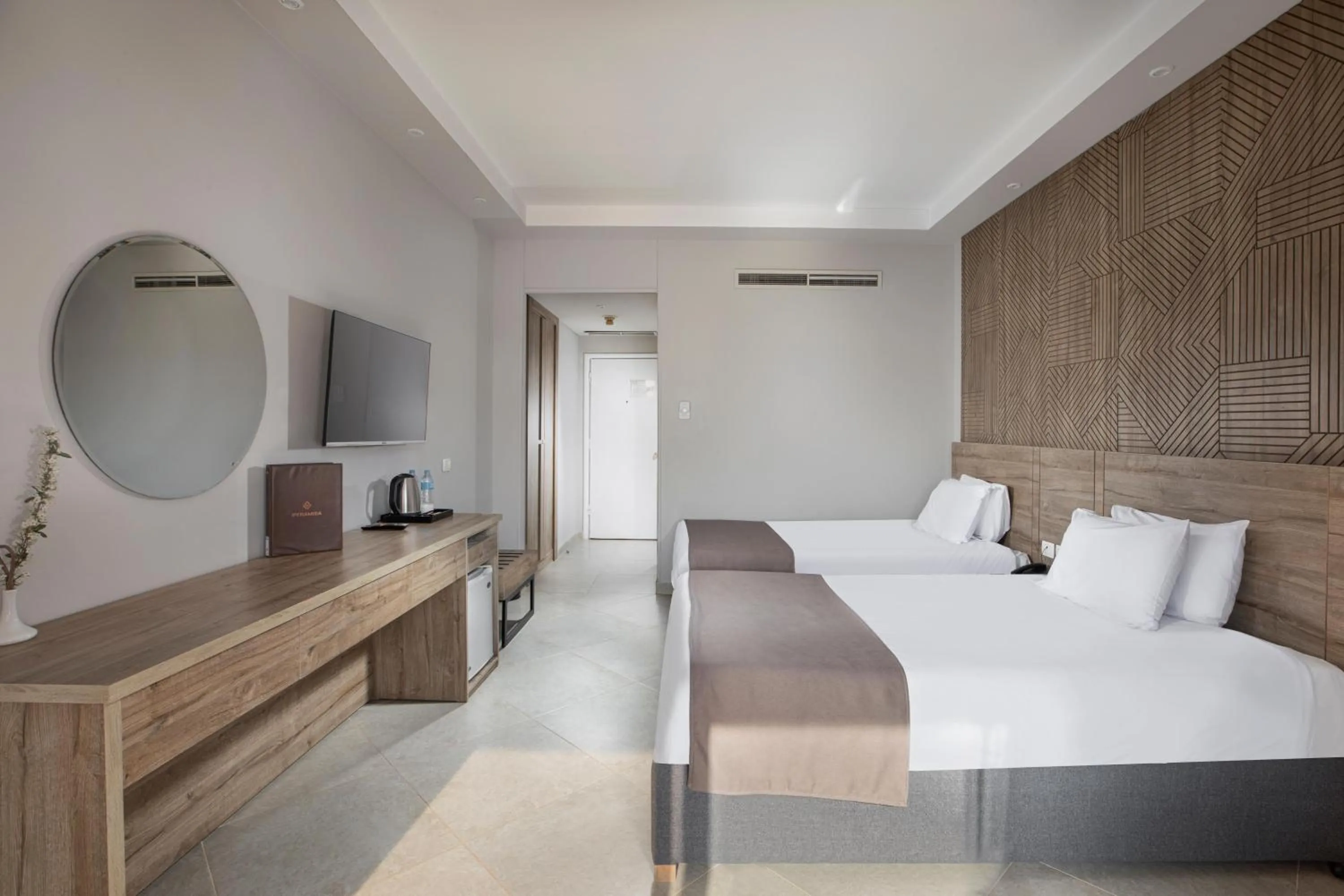 Photo of the whole room, Bed in Pyramisa Island Hotel Aswan