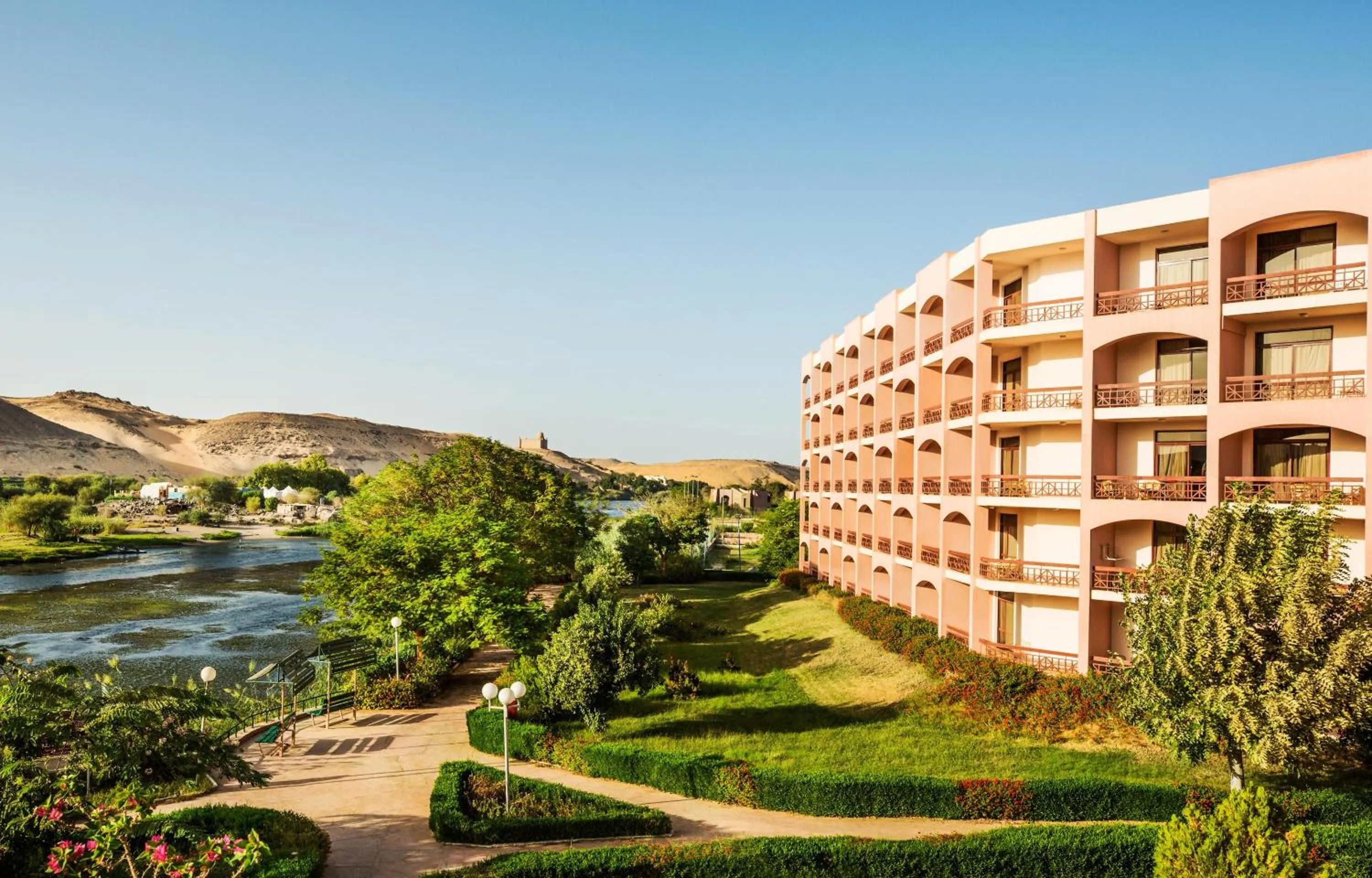 Property building in Pyramisa Island Hotel Aswan