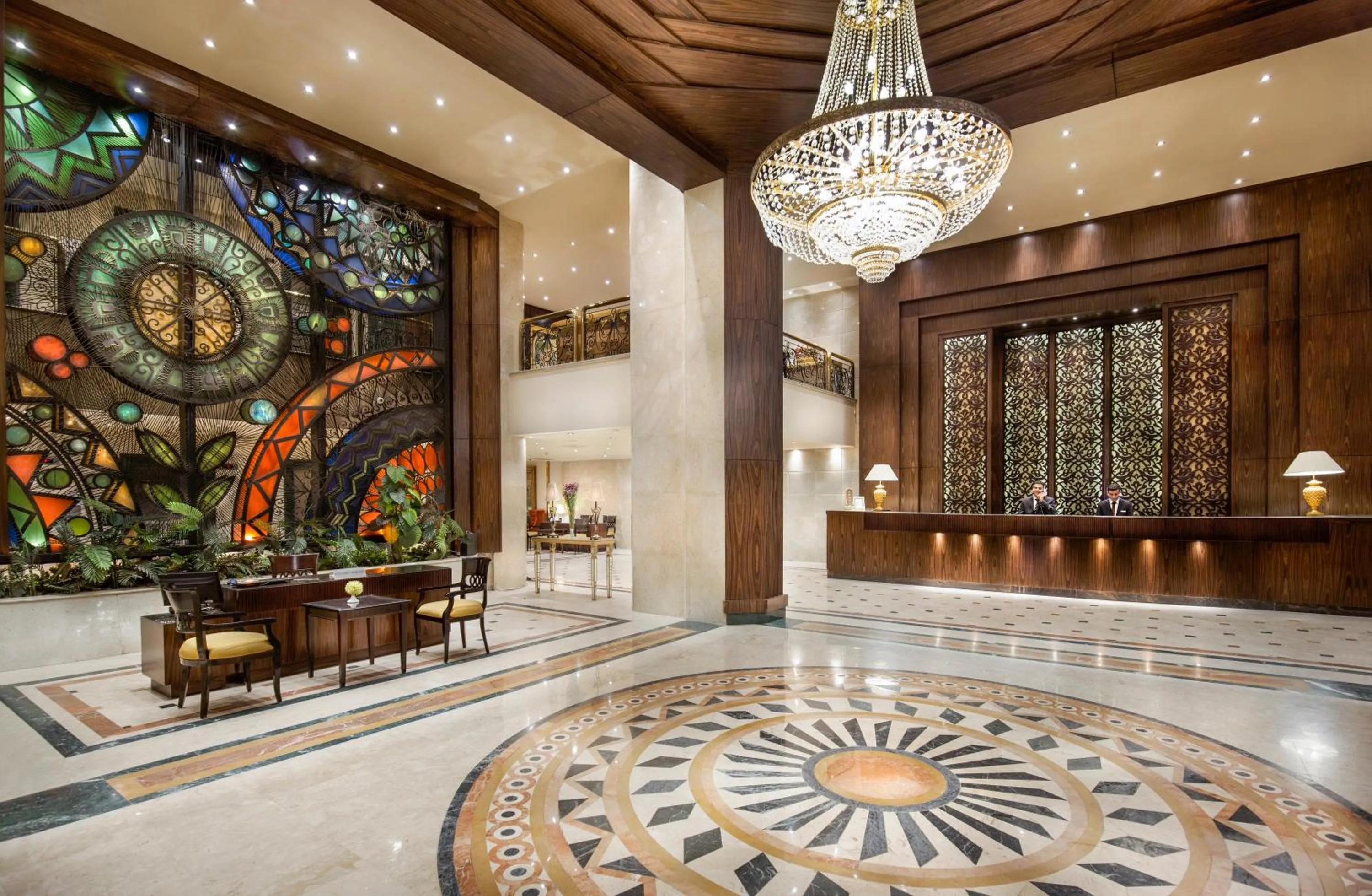 Lobby or reception in Pyramisa Suites Hotel Cairo