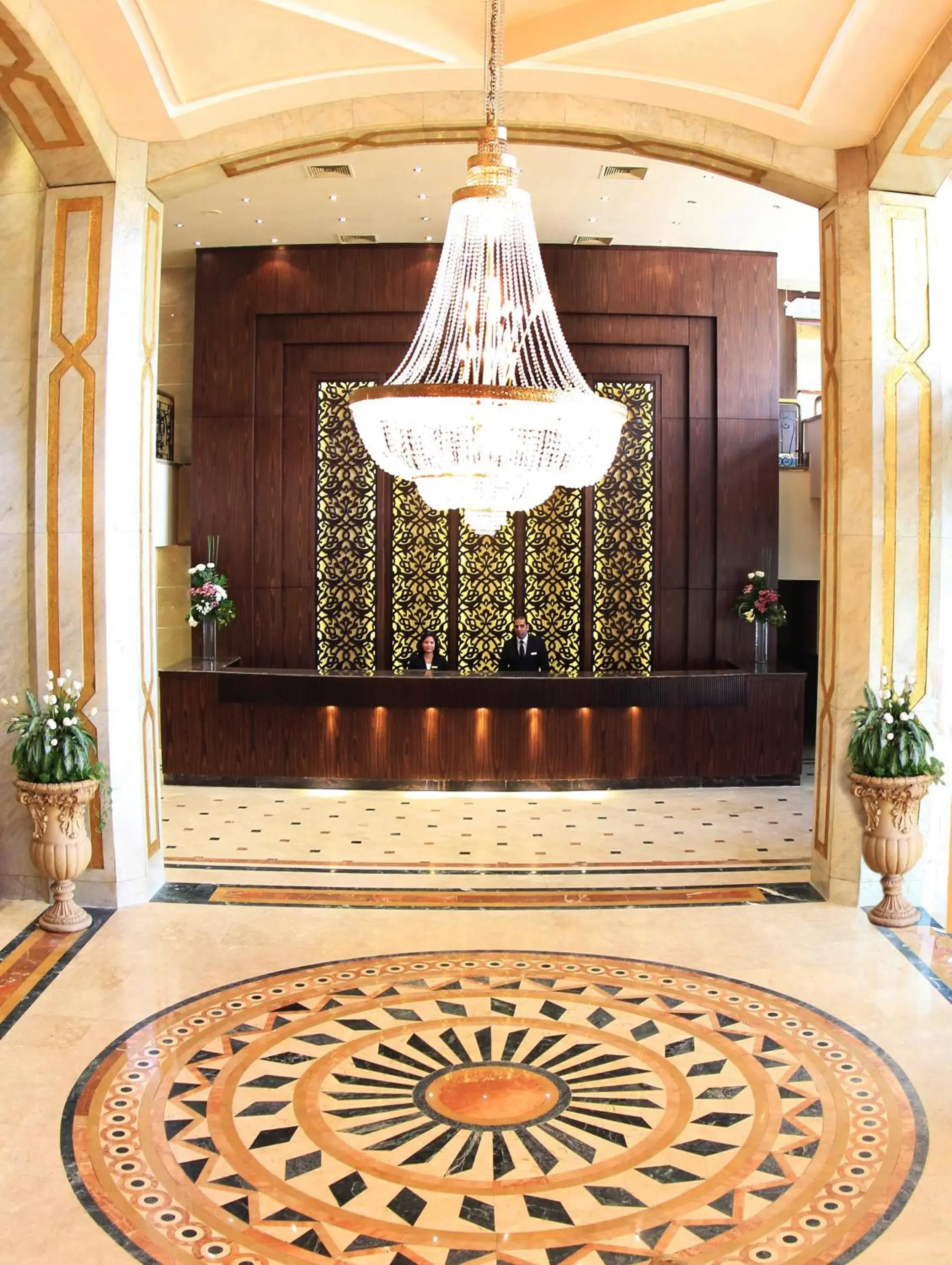 Lobby or reception in Pyramisa Suites Hotel Cairo Lobby or reception in Pyramisa Suites Hotel Cairo