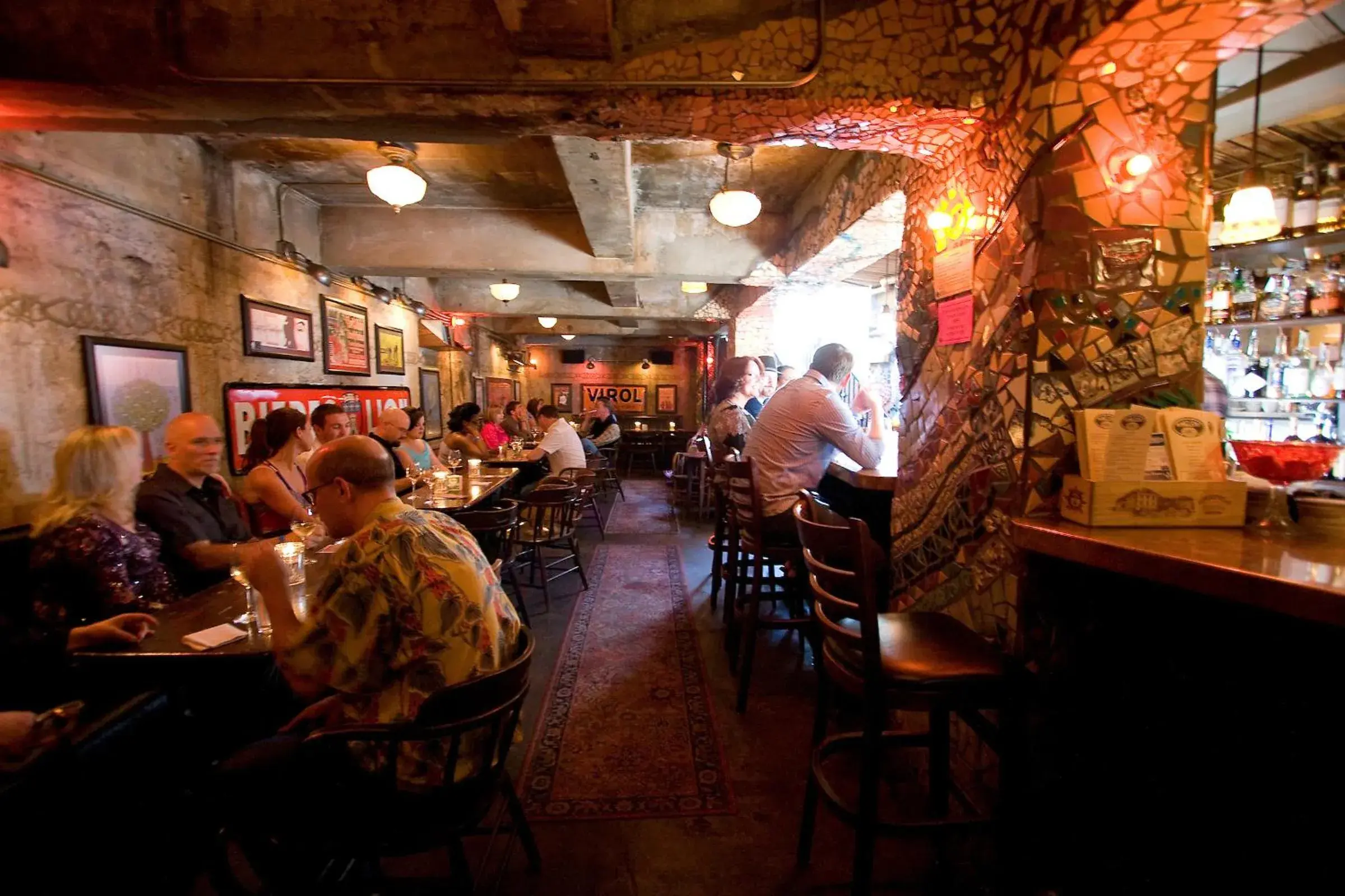 Lounge or bar in McMenamins Crystal Hotel Lounge or bar in McMenamins Crystal Hotel