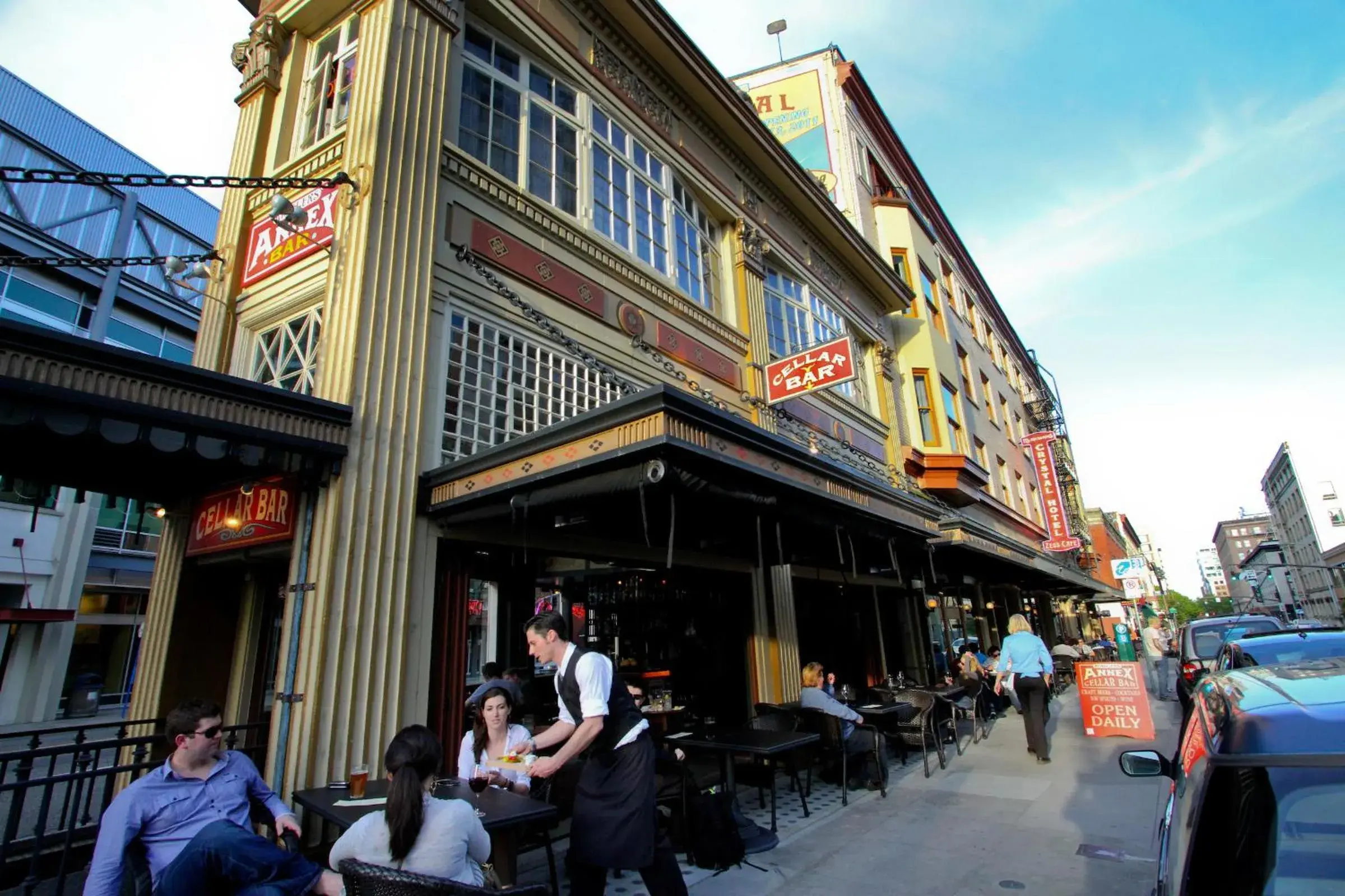 Property building in McMenamins Crystal Hotel Property building in McMenamins Crystal Hotel