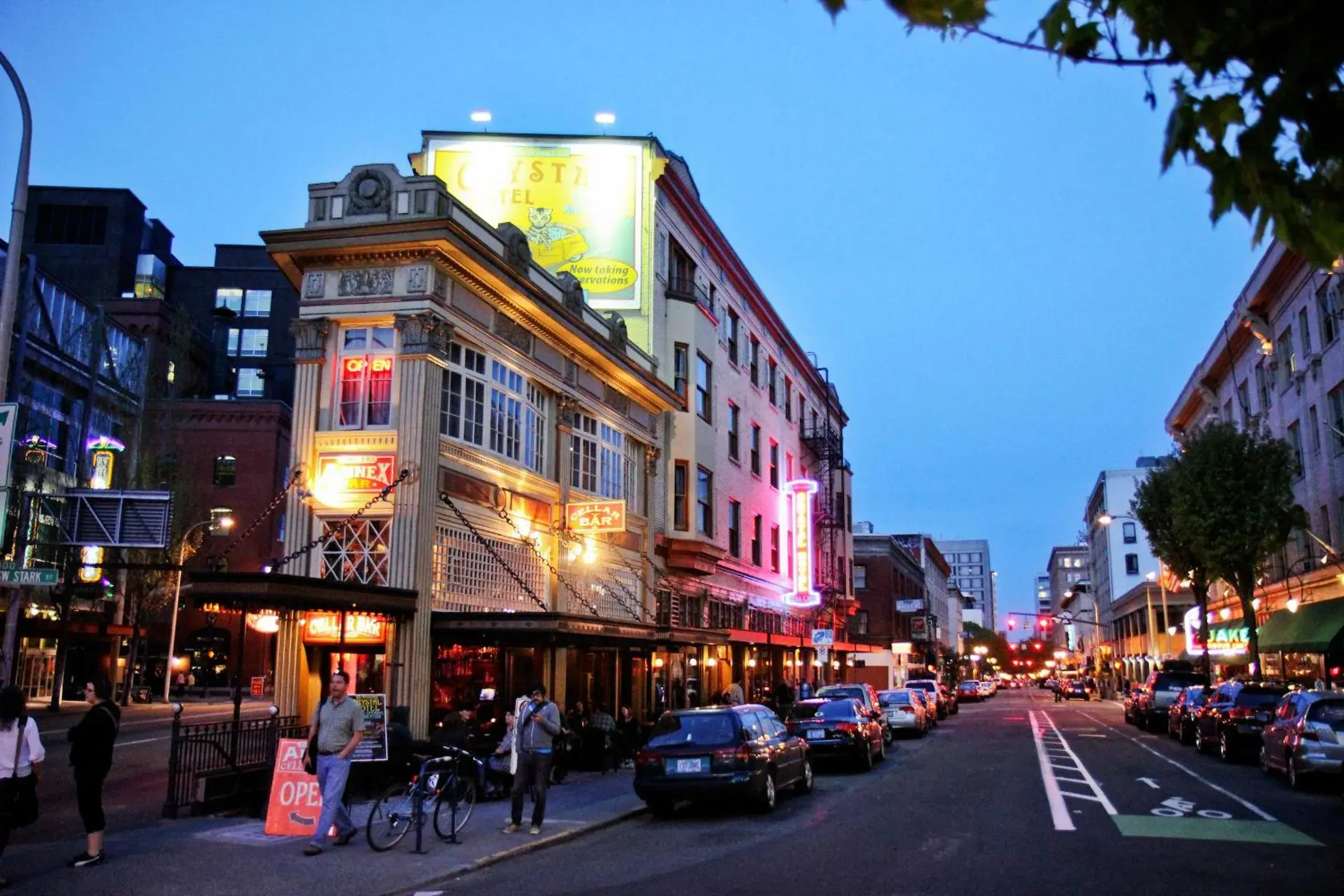 Property building in McMenamins Crystal Hotel Property building in McMenamins Crystal Hotel