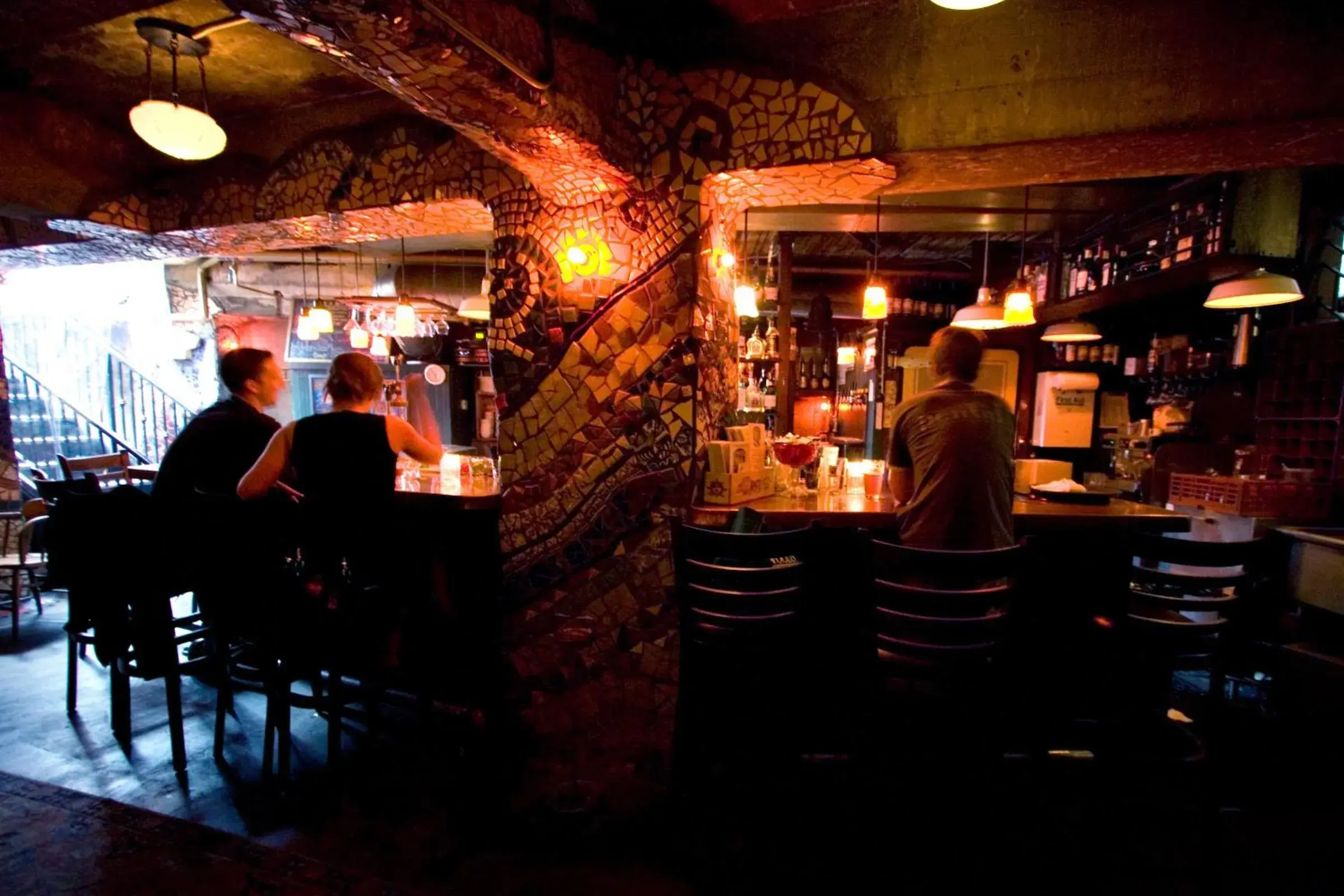 Lounge or bar in McMenamins Crystal Hotel Lounge or bar in McMenamins Crystal Hotel