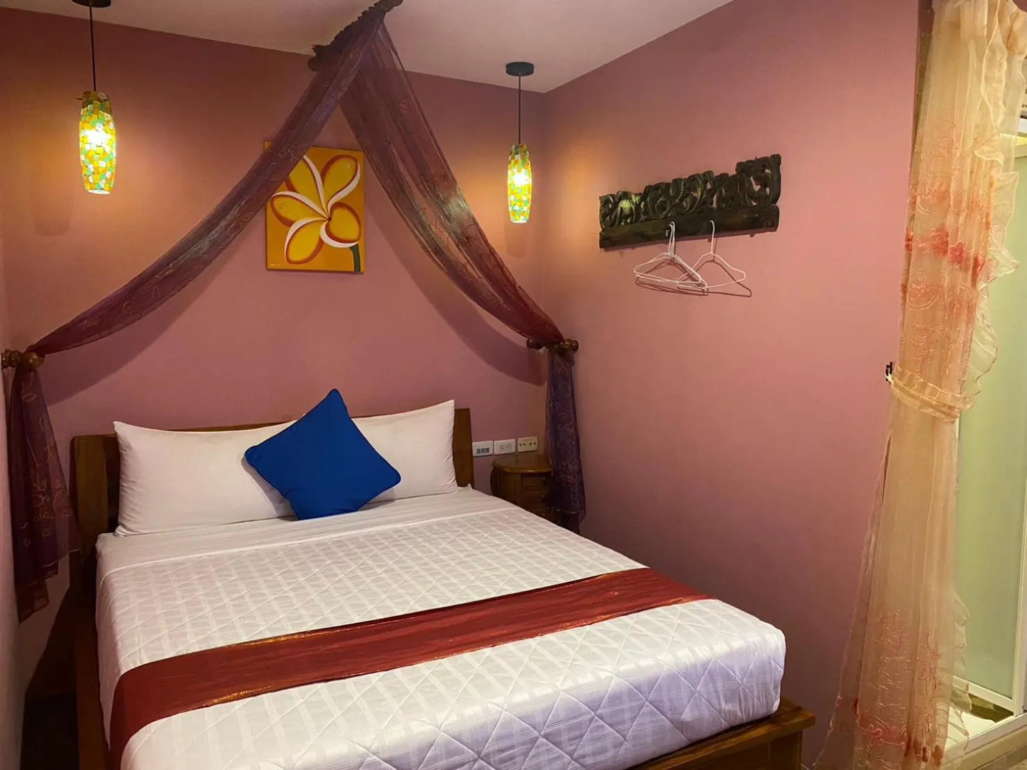 Bed in Kenting Sin Sin Hotel