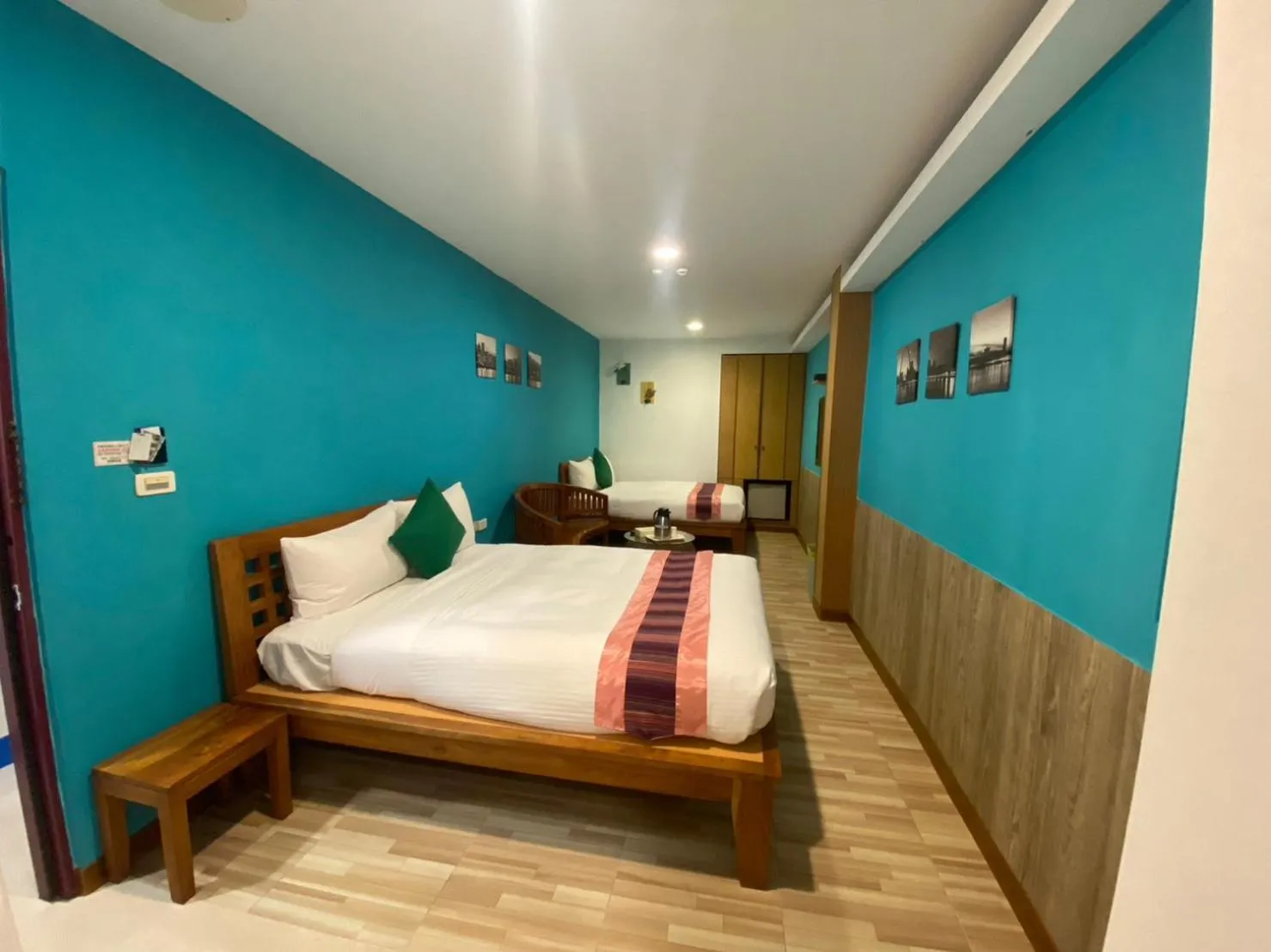 Bed in Kenting Sin Sin Hotel