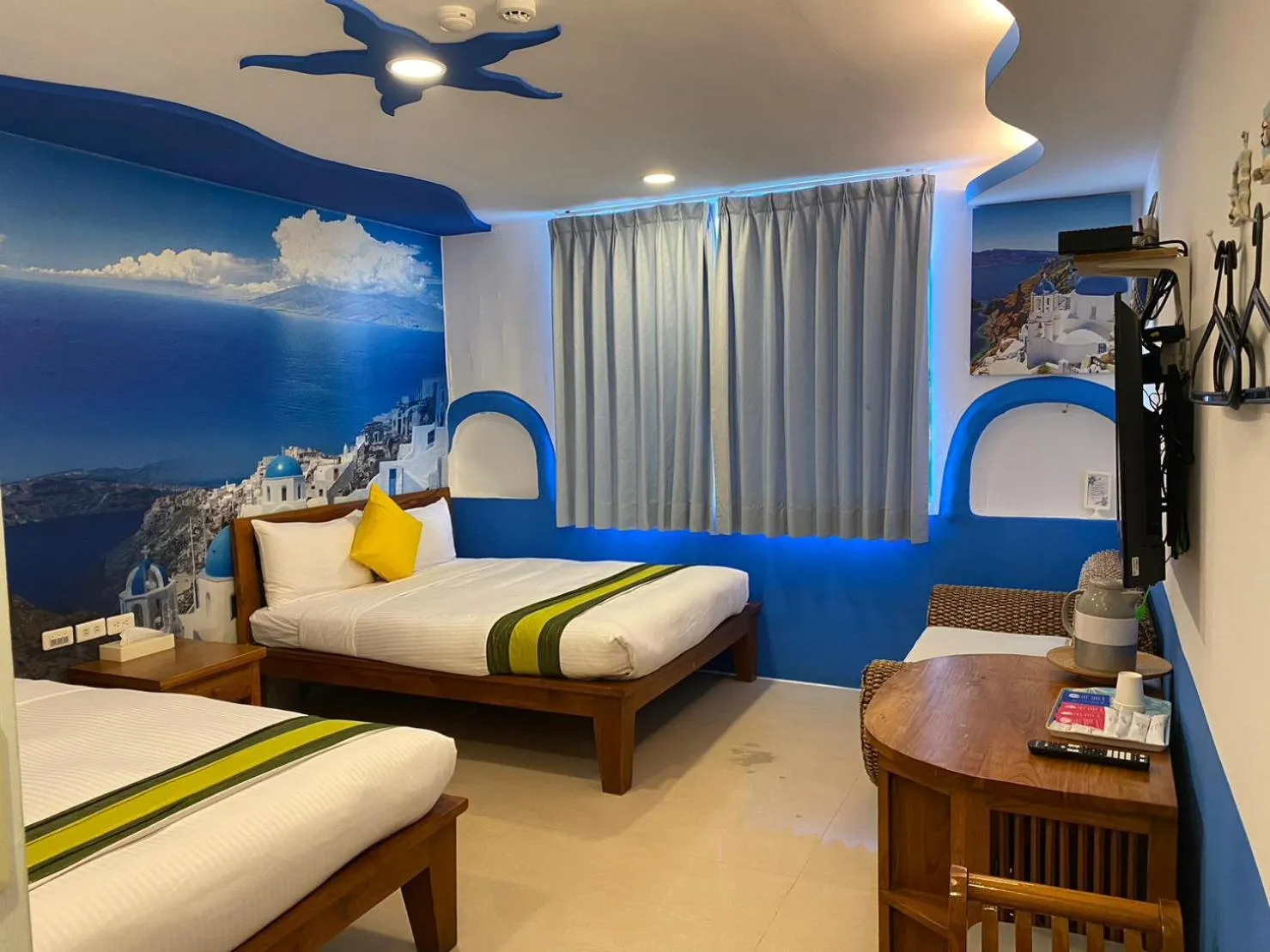 Bed in Kenting Sin Sin Hotel