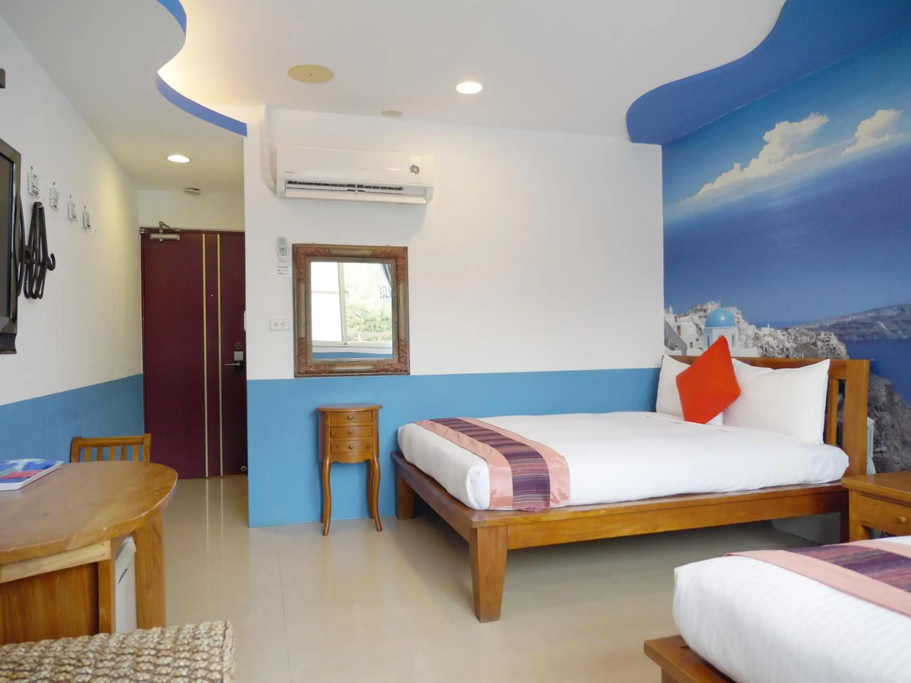 Quadruple Room with Bathroom without Window in Kenting Sin Sin Hotel Quadruple Room with Bathroom without Window in Kenting Sin Sin Hotel