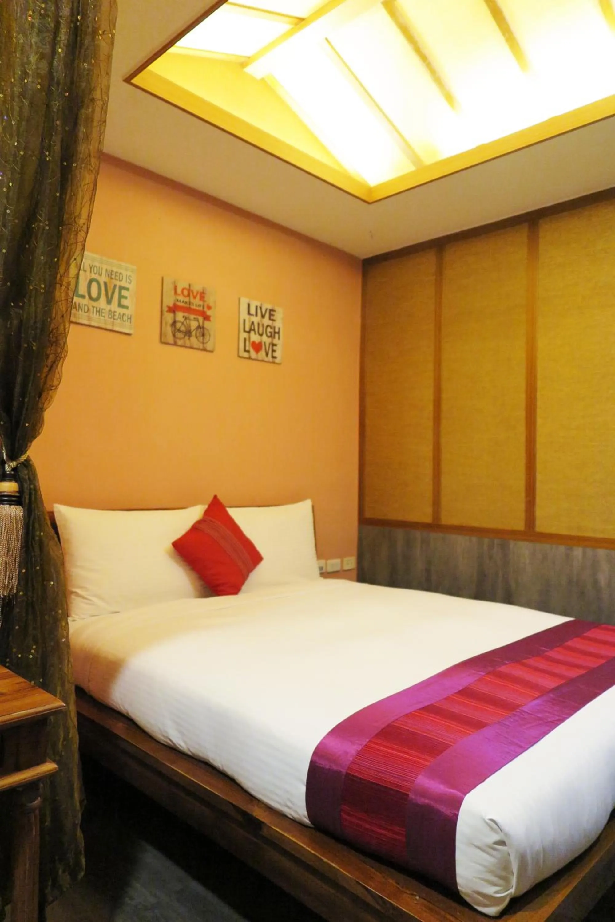 Bed in Kenting Sin Sin Hotel