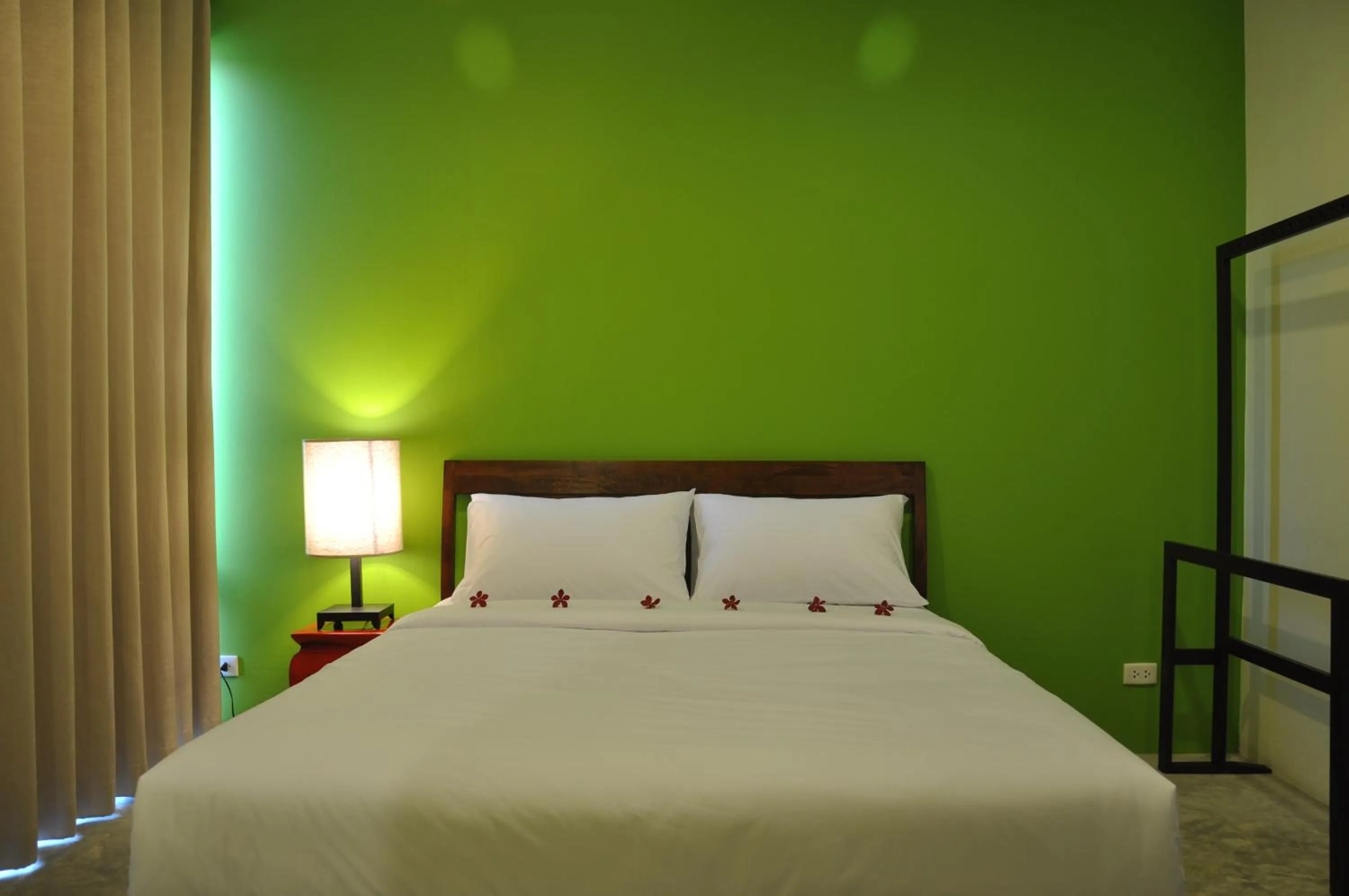 Bed in Udee Bangkok Hostel