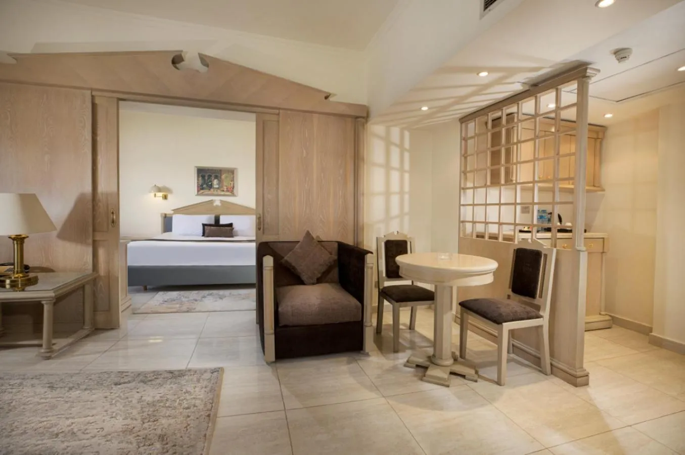 Photo of the whole room, Bed in Pyramisa Hotel Luxor