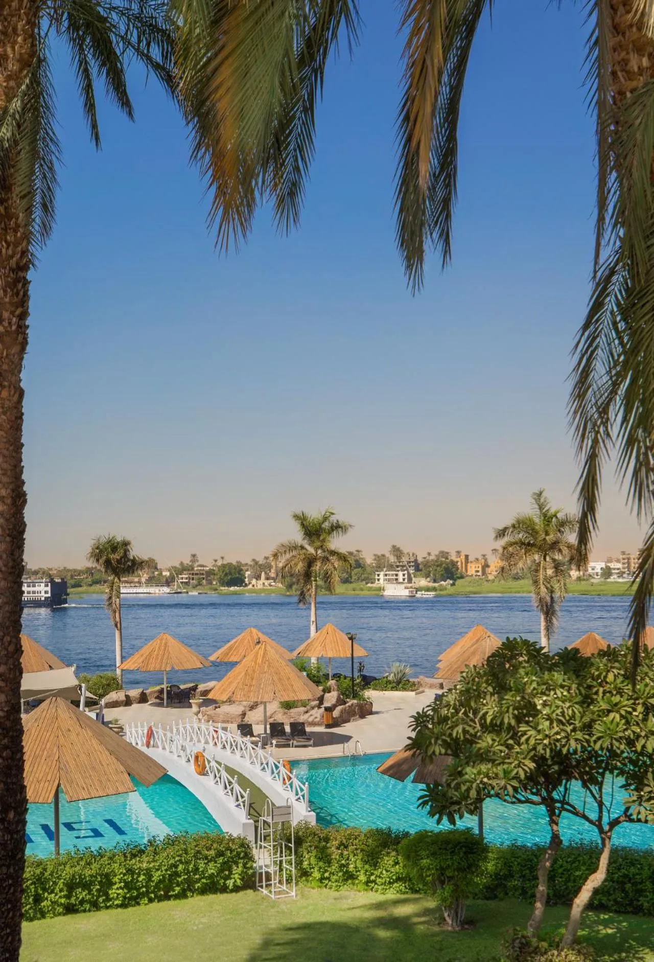 River view in Pyramisa Hotel Luxor