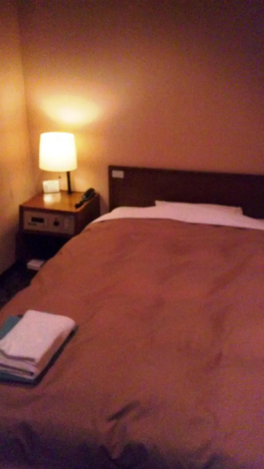 Bed in Hotel Takamatsu Hills