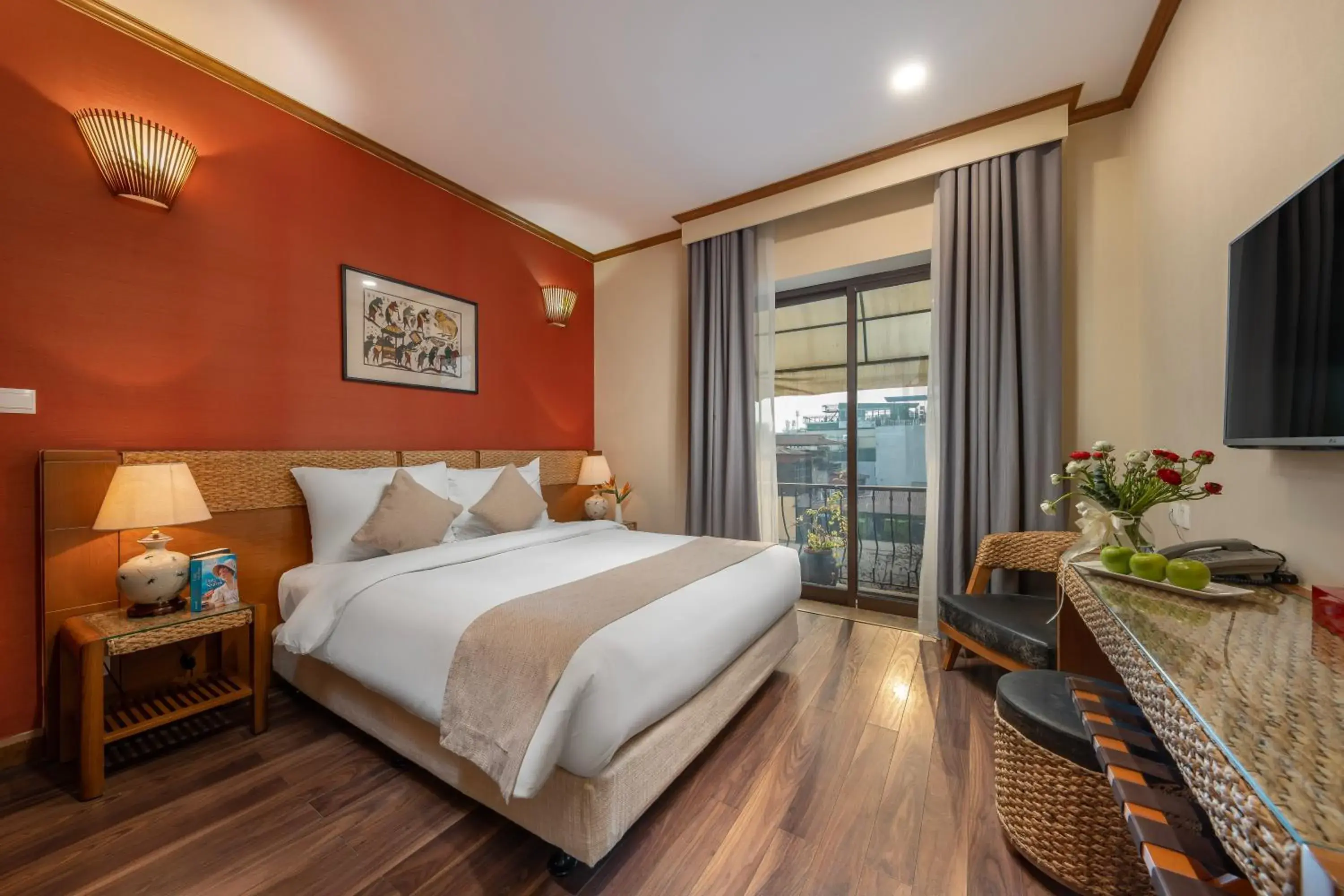 View (from property/room), Bed in MK Premier Boutique Hotel View (from property/room), Bed in MK Premier Boutique Hotel