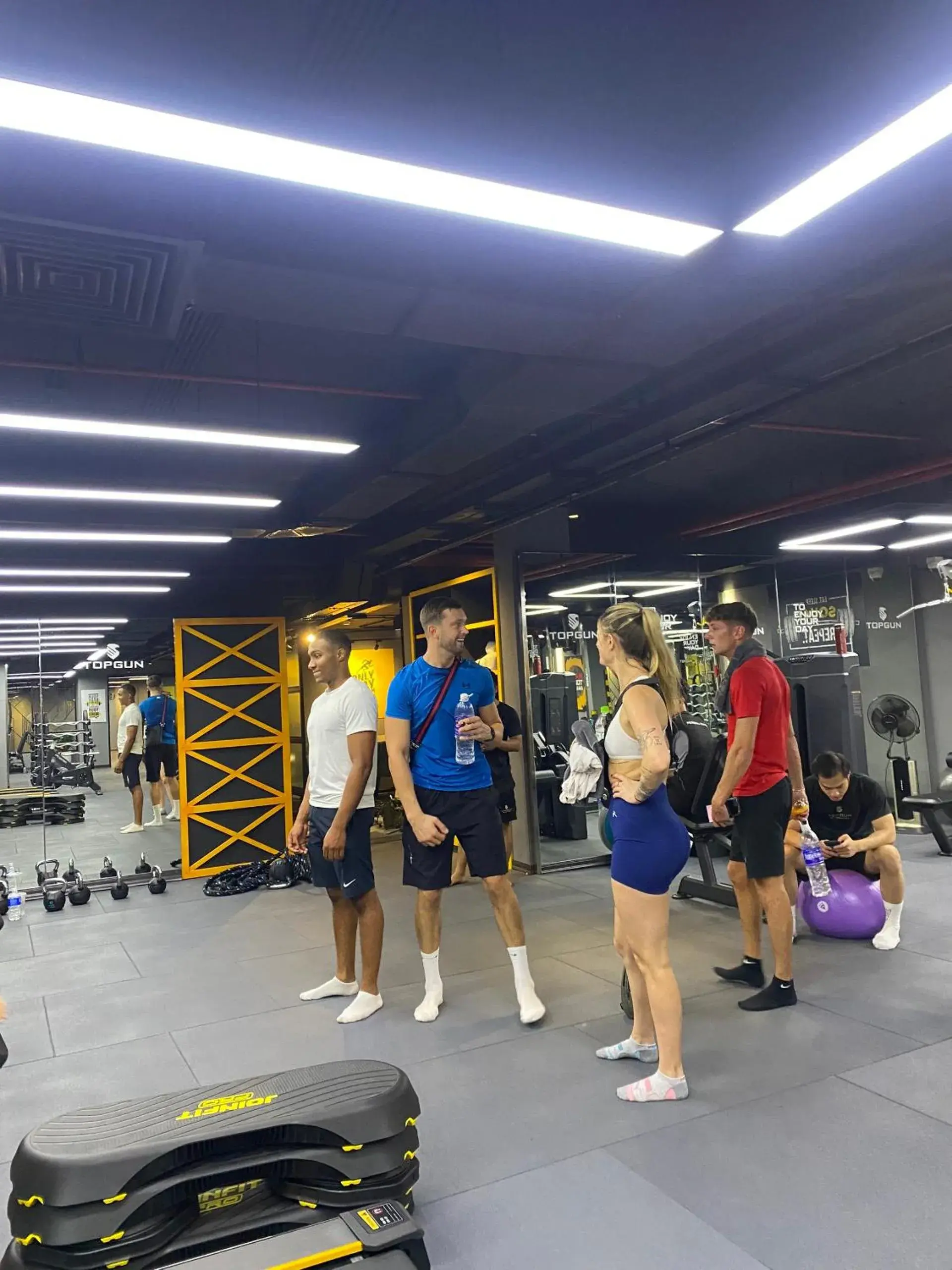 Fitness centre/facilities in MK Premier Boutique Hotel Fitness centre/facilities in MK Premier Boutique Hotel