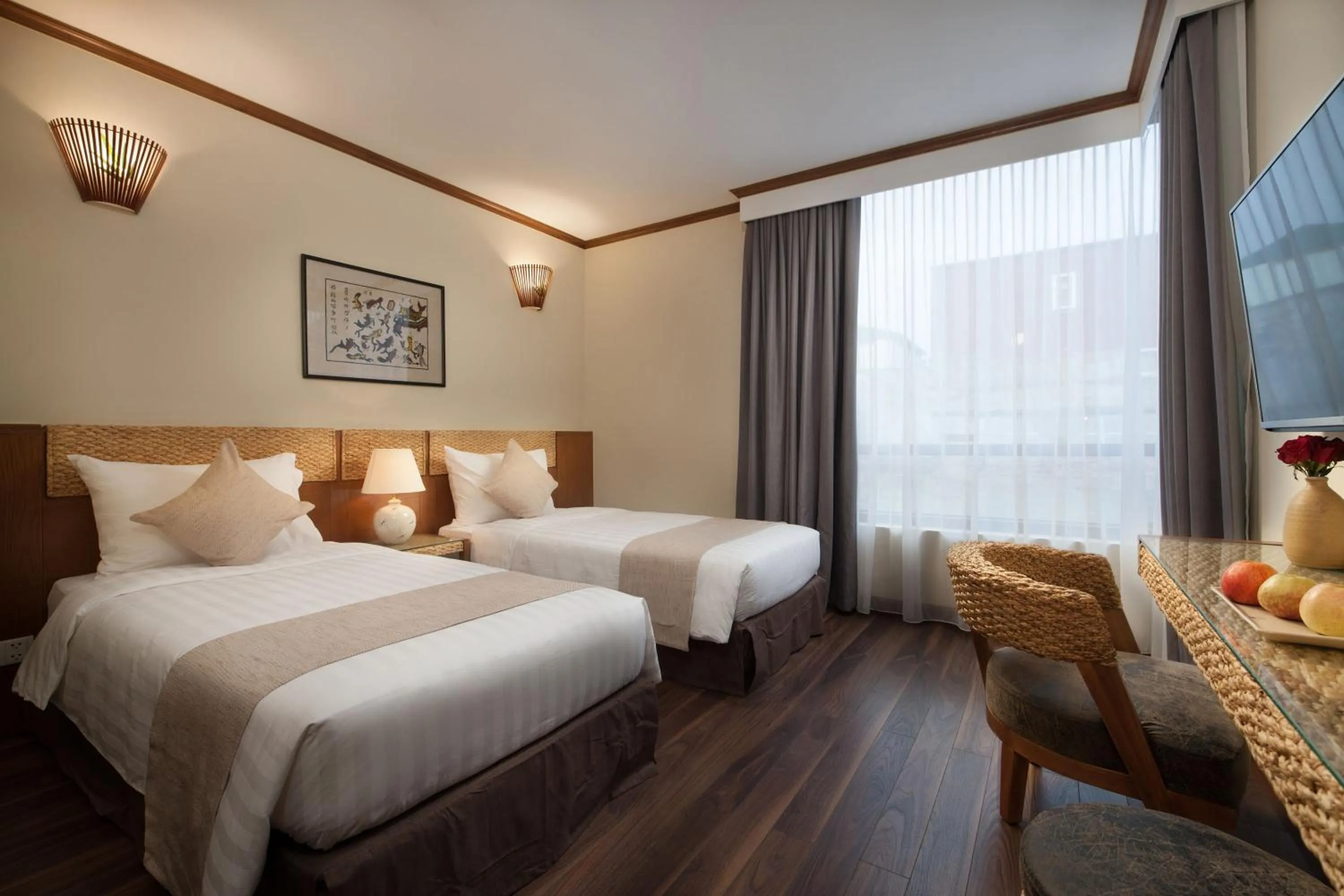 Bedroom, Bed in MK Premier Boutique Hotel