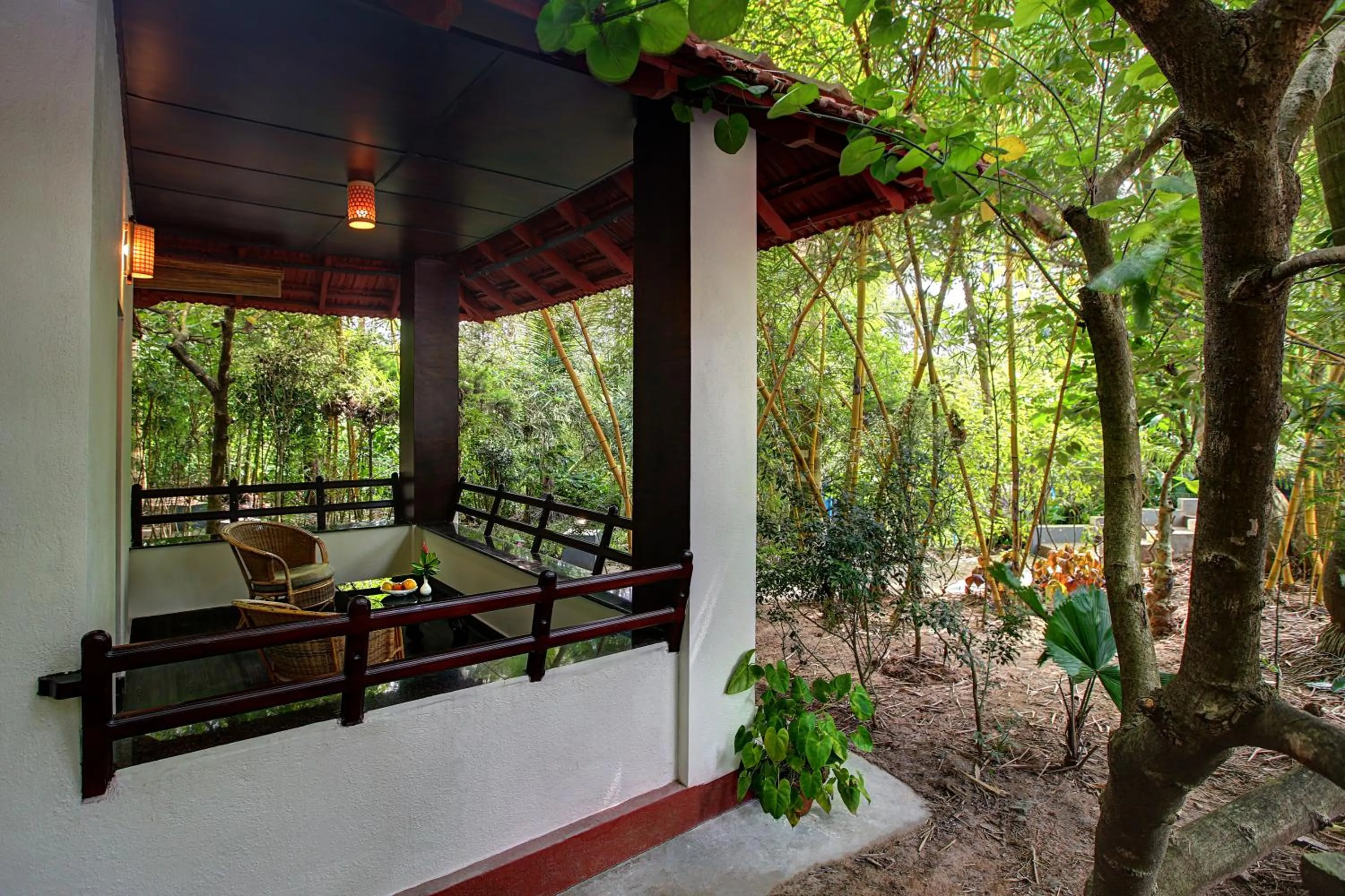Balcony/Terrace in Gokulam Grand Resort & Spa, Coorg