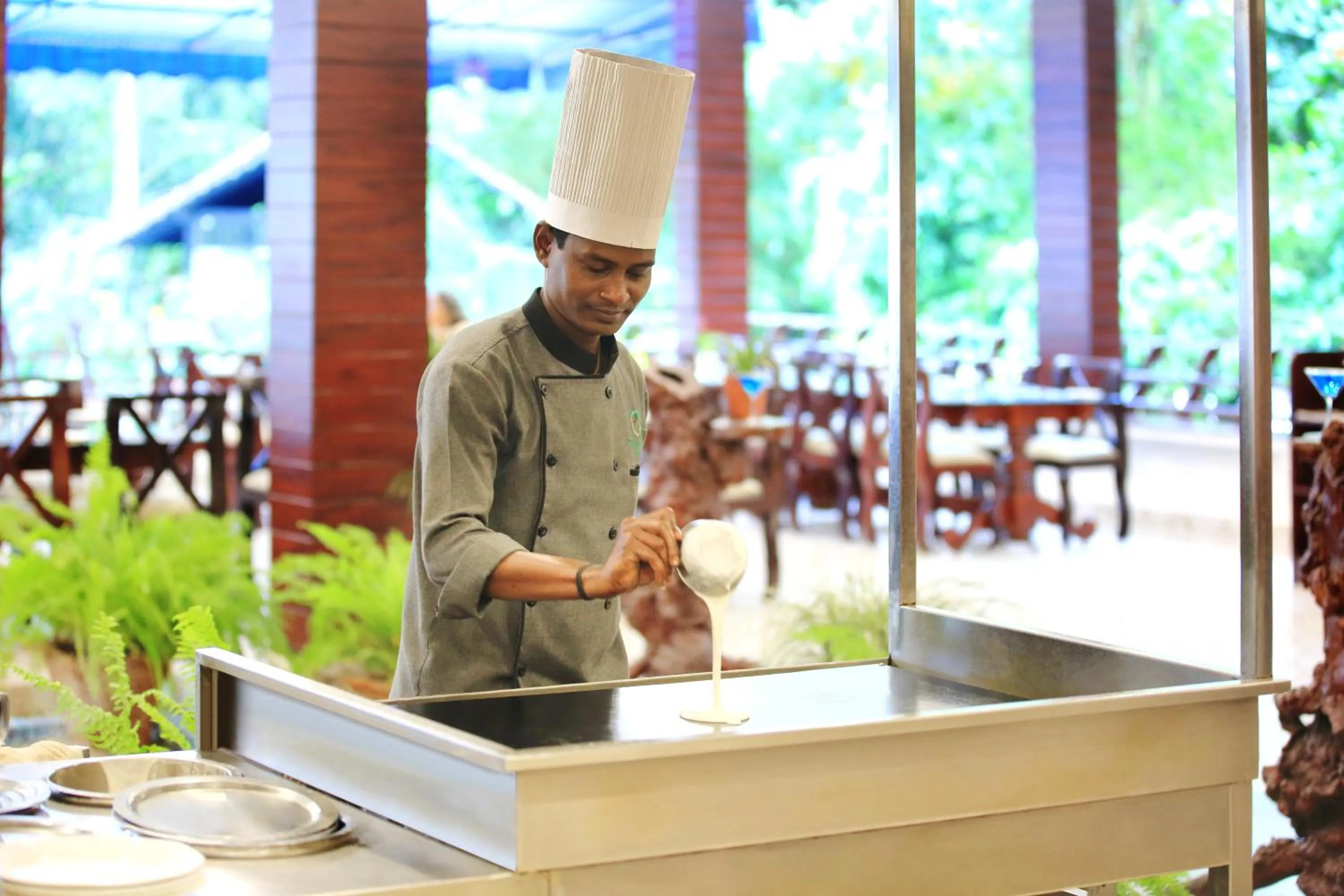 Breakfast in Gokulam Grand Resort & Spa, Coorg