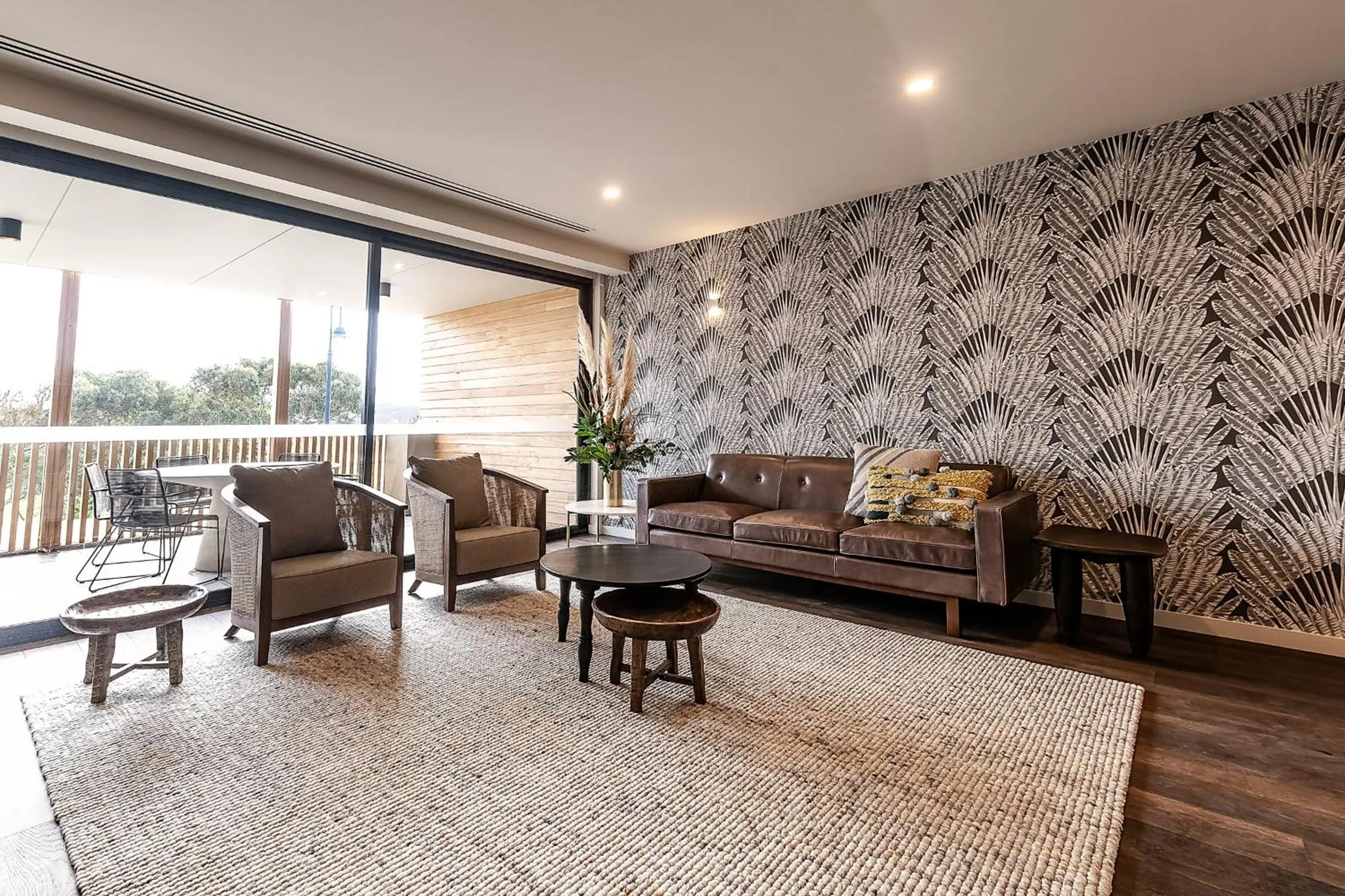 Living room in Carmel at Sorrento