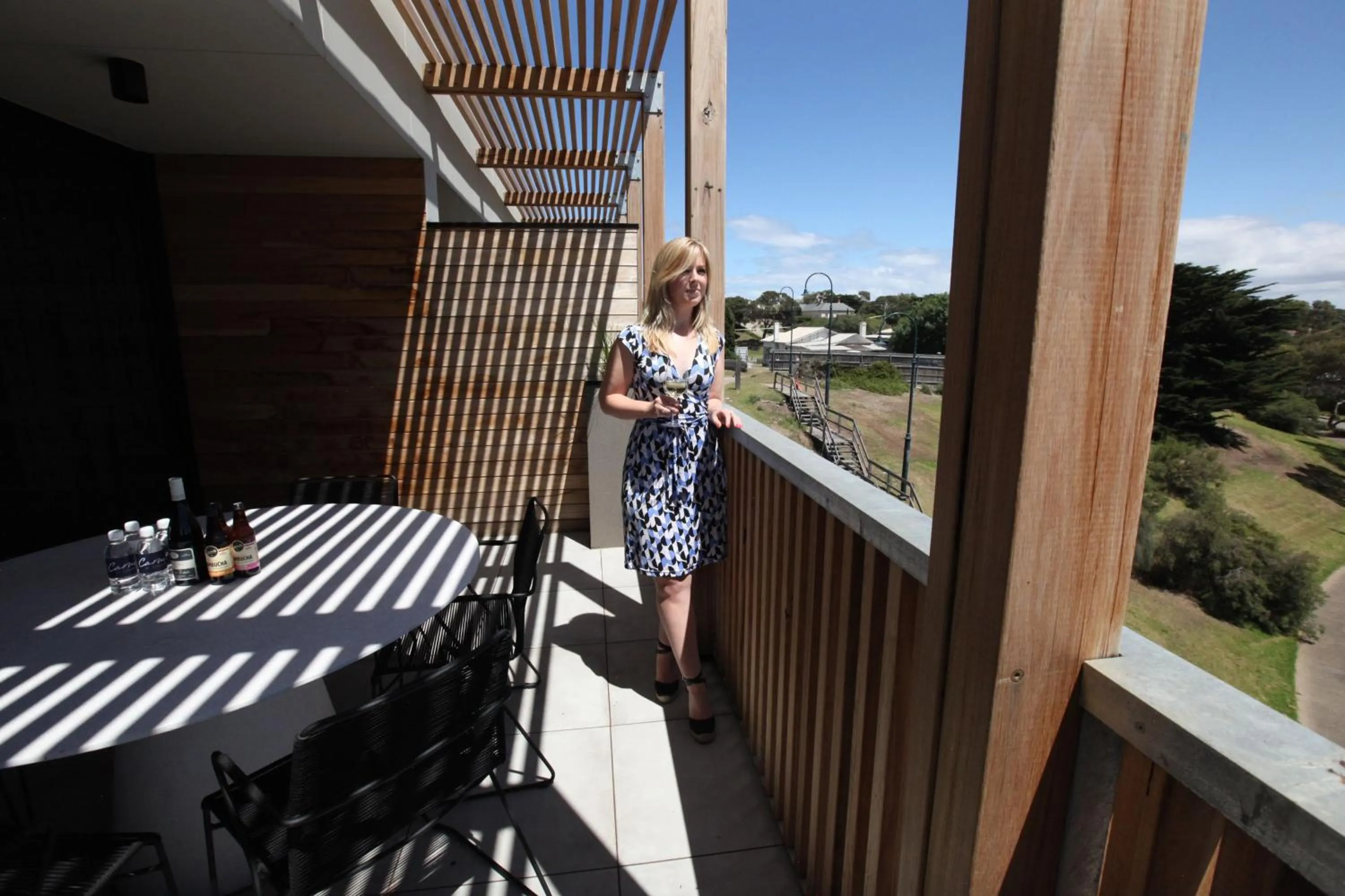 Patio in Carmel at Sorrento