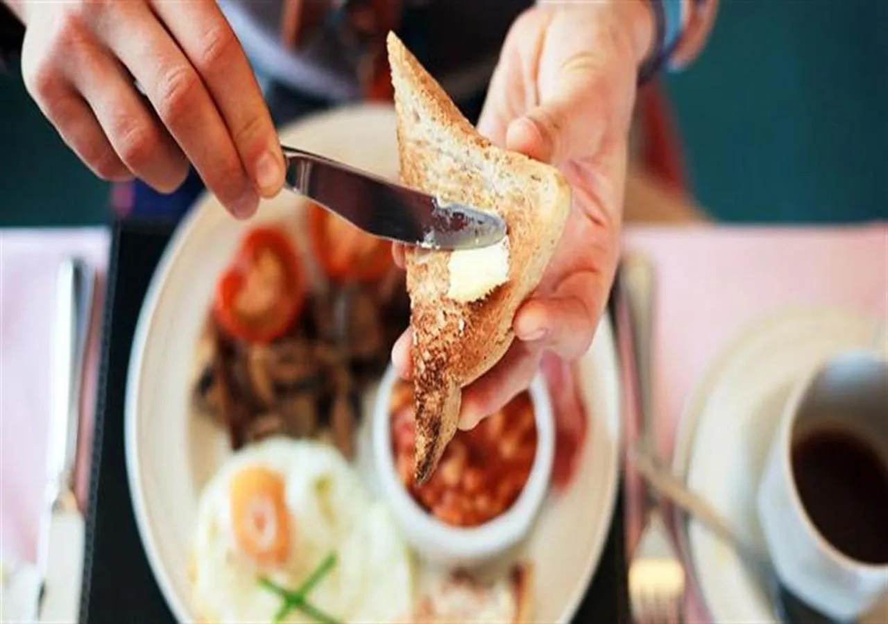 Breakfast in Hotel Steni