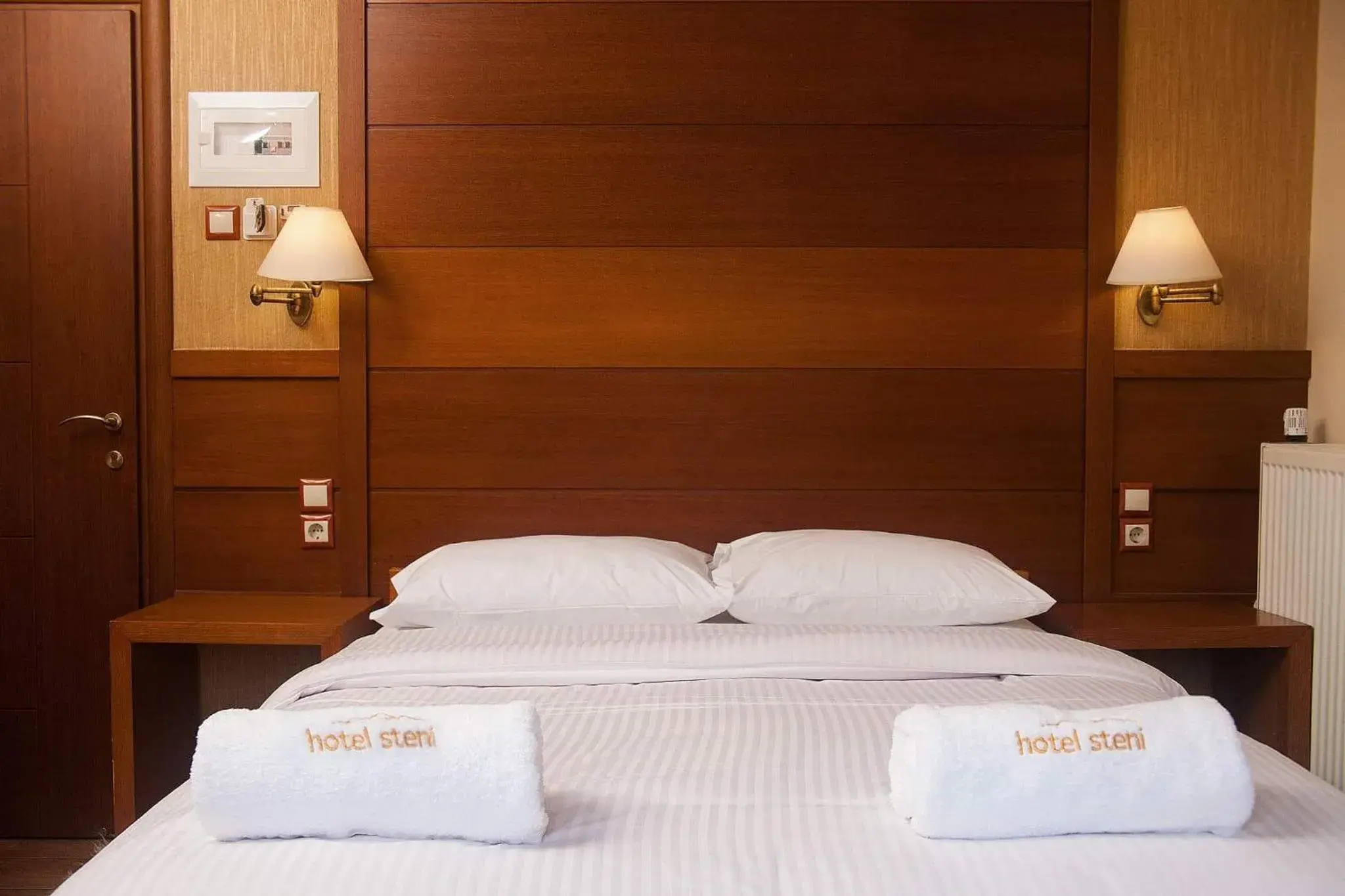 Bed in Hotel Steni Bed in Hotel Steni